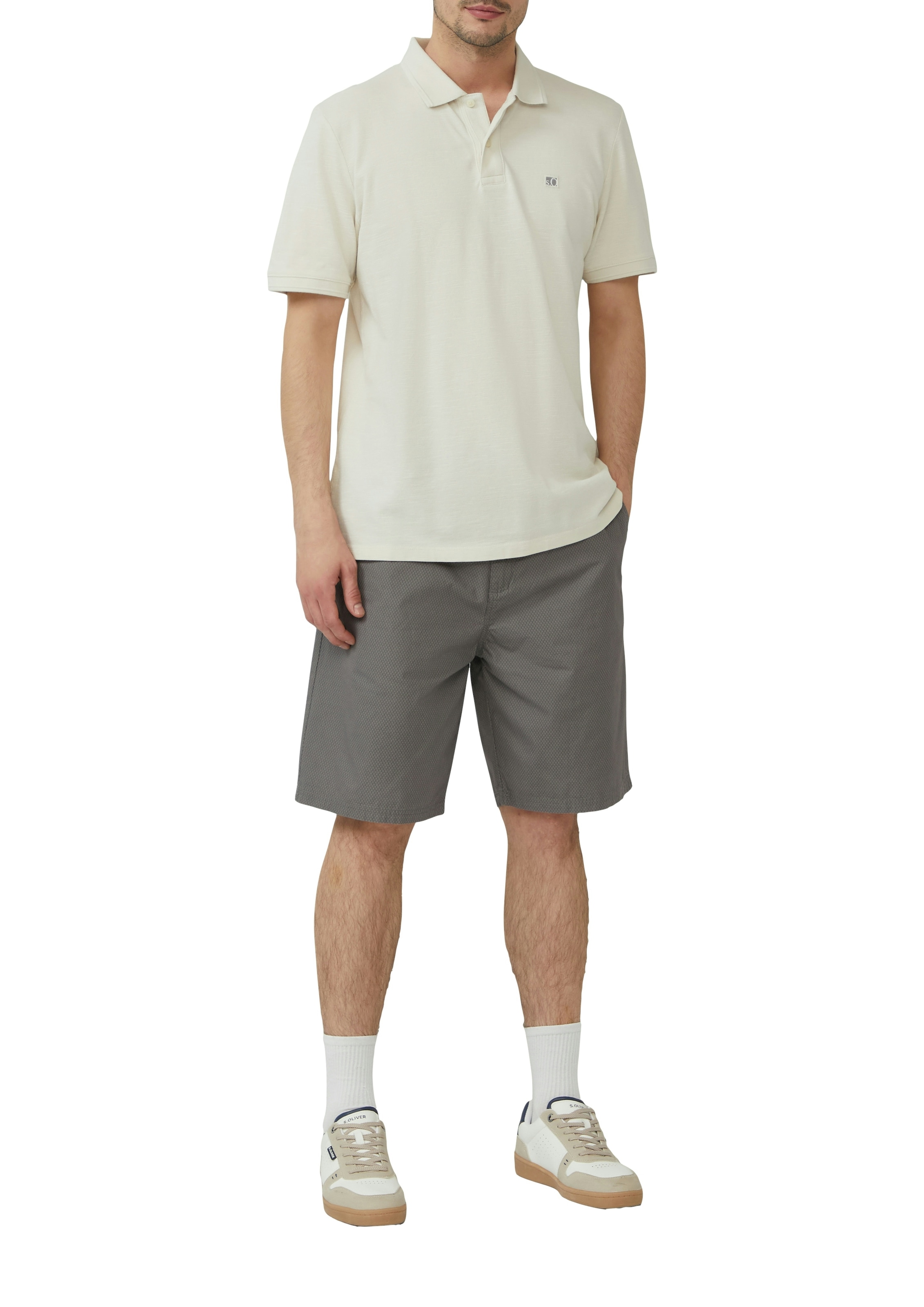 s.Oliver Bermudas  Sommerhose mit Struktur Muster