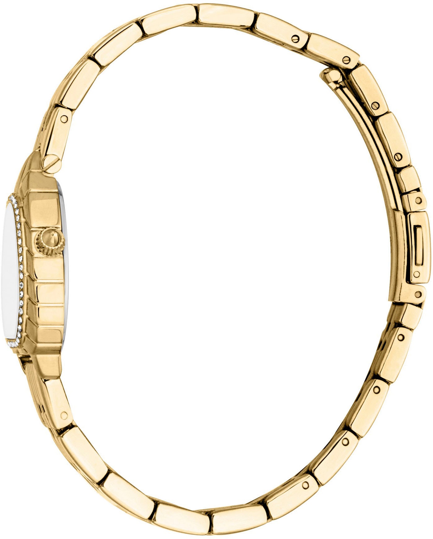 Just Cavalli Time Quarzuhr »Perla« Armbanduhr, Damenuhr, Edelstahlarmband, analog, Kristallsteine
