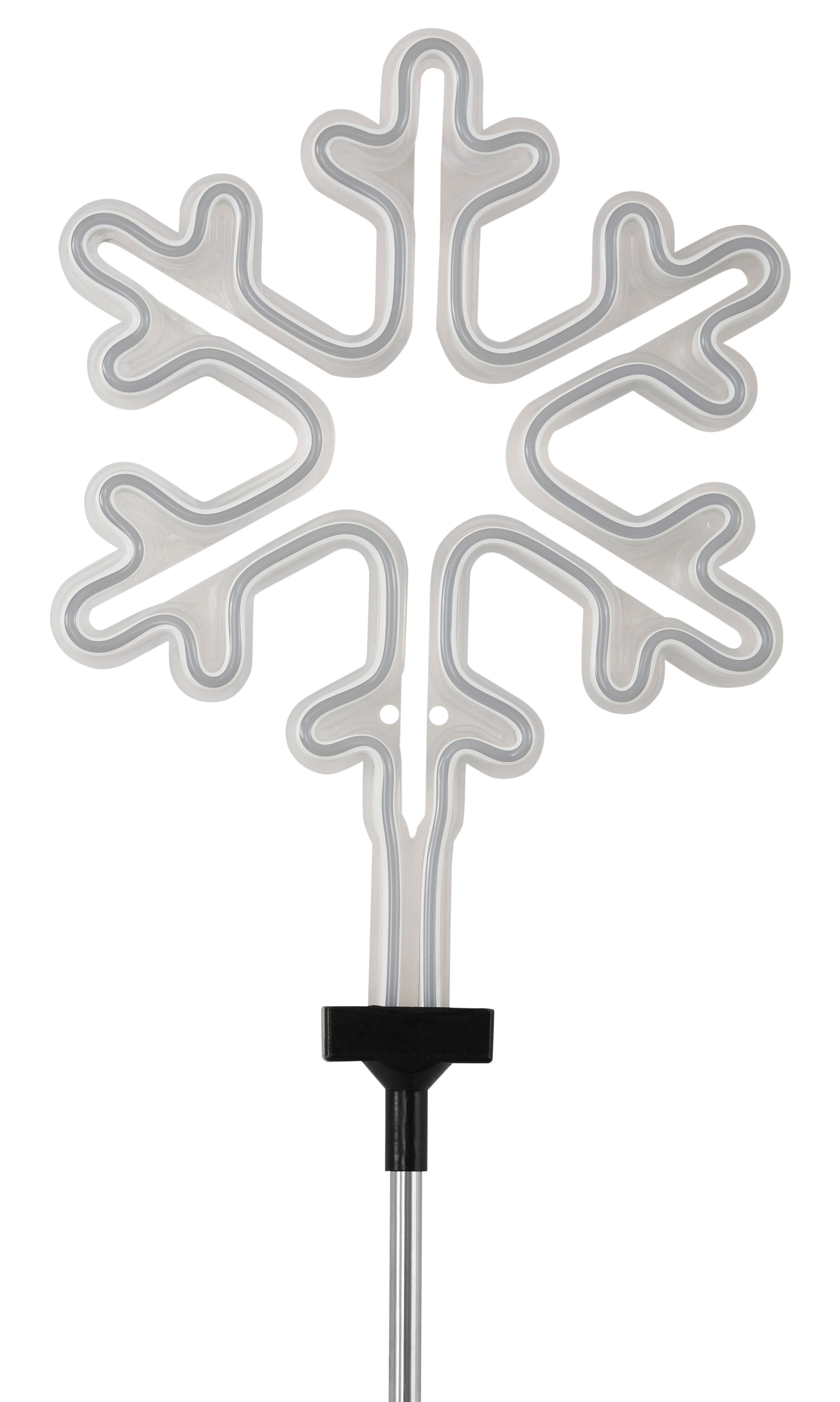 Bild von BONETTI LED Gartenleuchte »Schneeflocke«, LED Neon Stab für den Garten