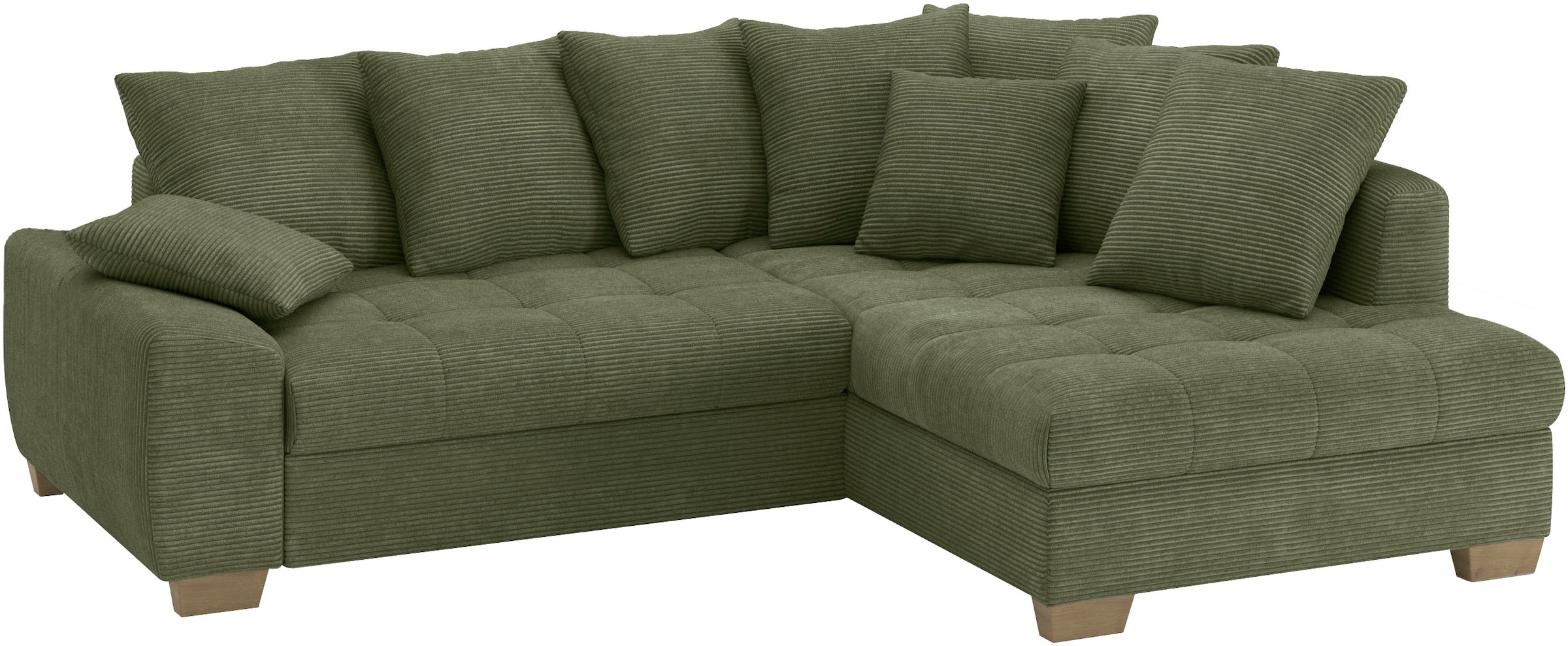 Mr. Couch Ecksofa »Nikita II, L-Form«, Wahlweise mit Bettfunktion, Bettkast günstig online kaufen