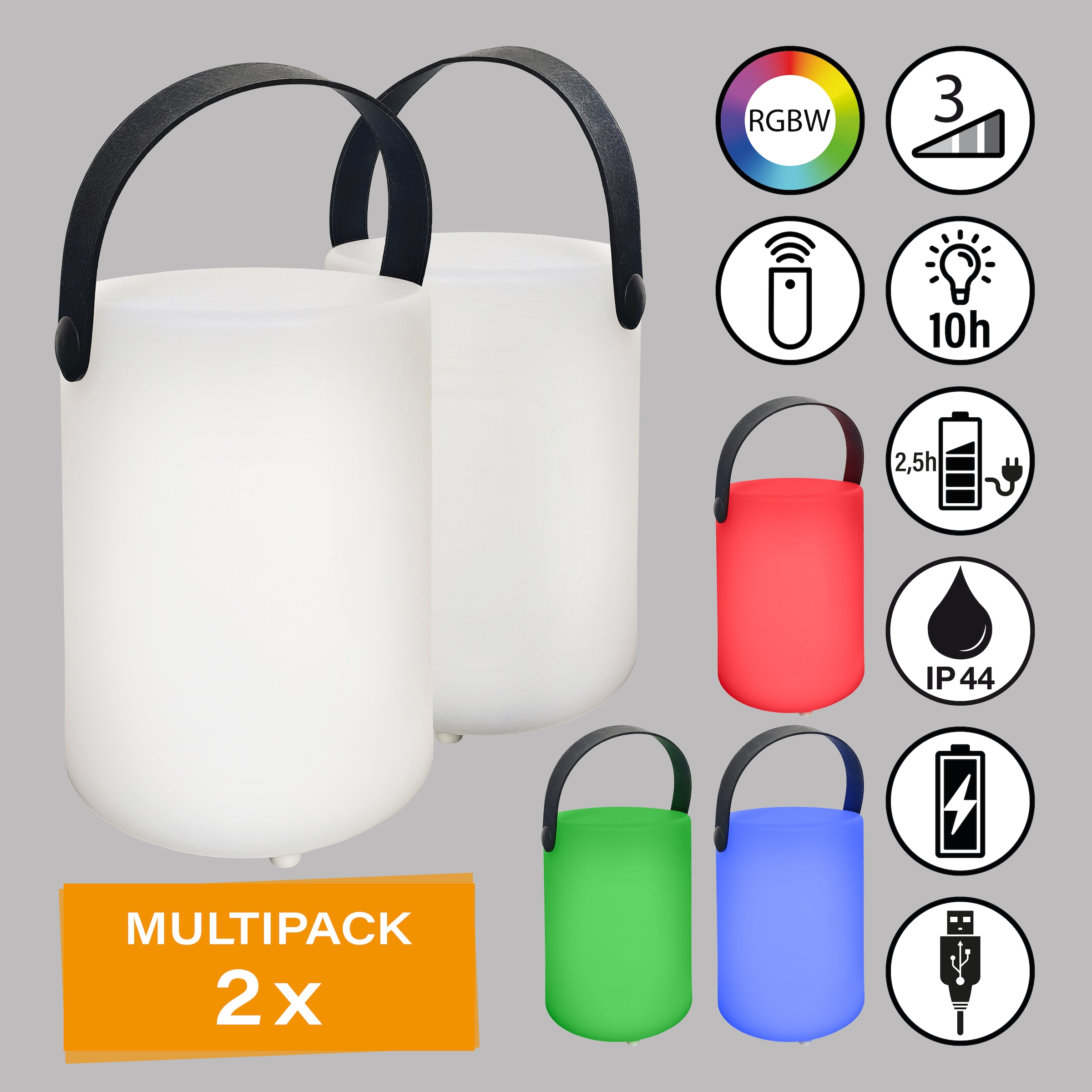 easy! BY FHL Außen-Tischleuchte »Ciro« LED-Modul 1 Stk. Set,LED,Mobiles Lic günstig online kaufen