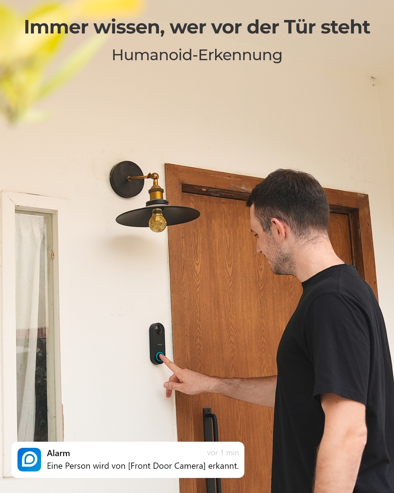 Smart Home Türklingel »D340P Doorbell«, Außenbereich