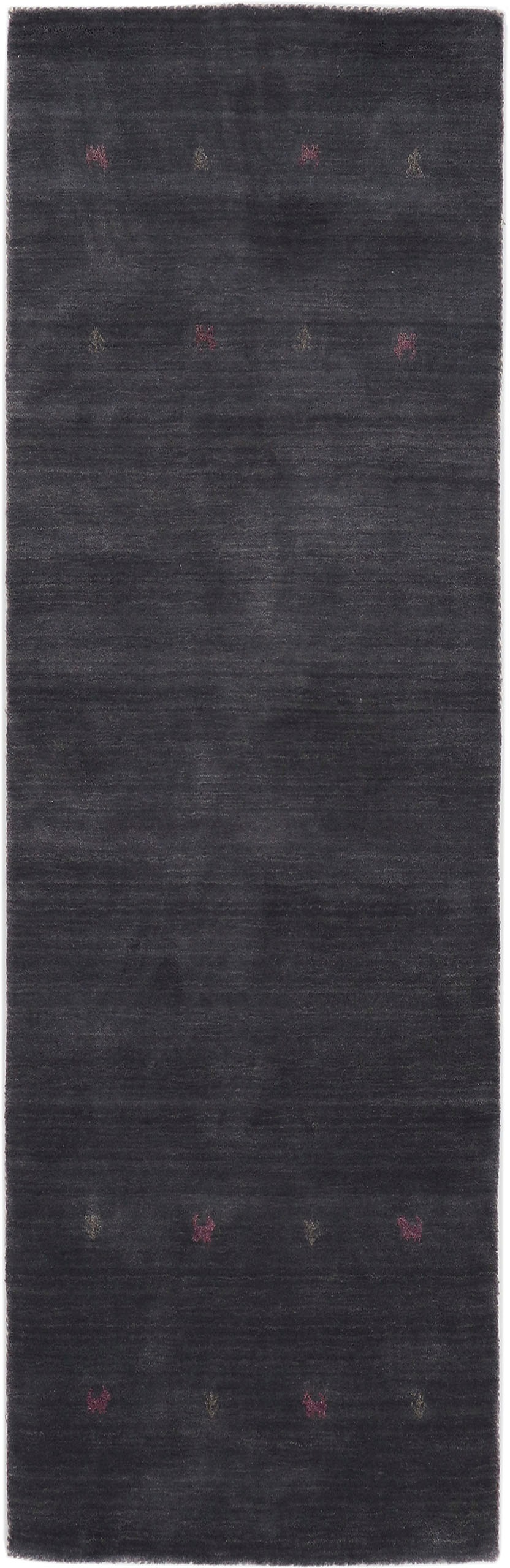 carpetfine Wollteppich »Gabbeh Uni, auch als Läufer erhältlich«, rechteckig günstig online kaufen