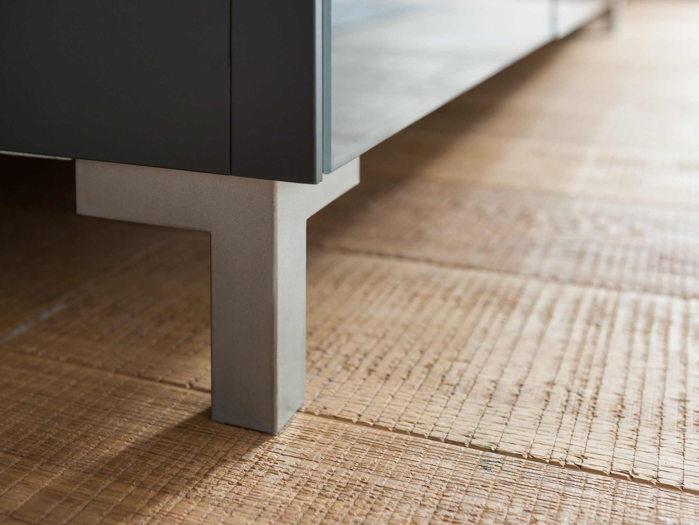 set one by Musterring Möbelfuß »Chicago« 4er-Set Fuß inkl. Mittelfuß