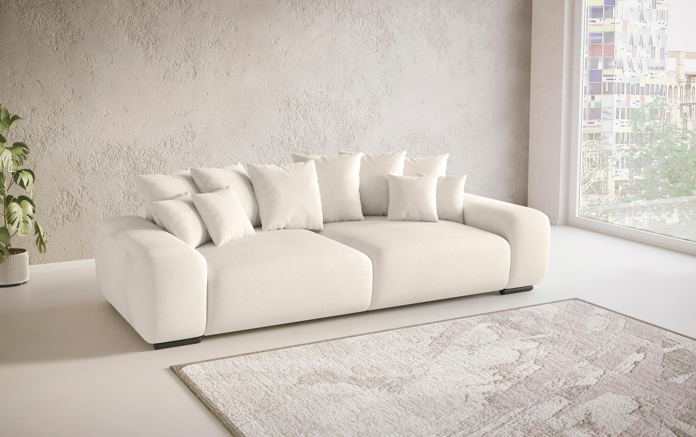 Mr. Couch Big-Sofa »Sundance, B/T 302/137 cm«, Dauerschläfer