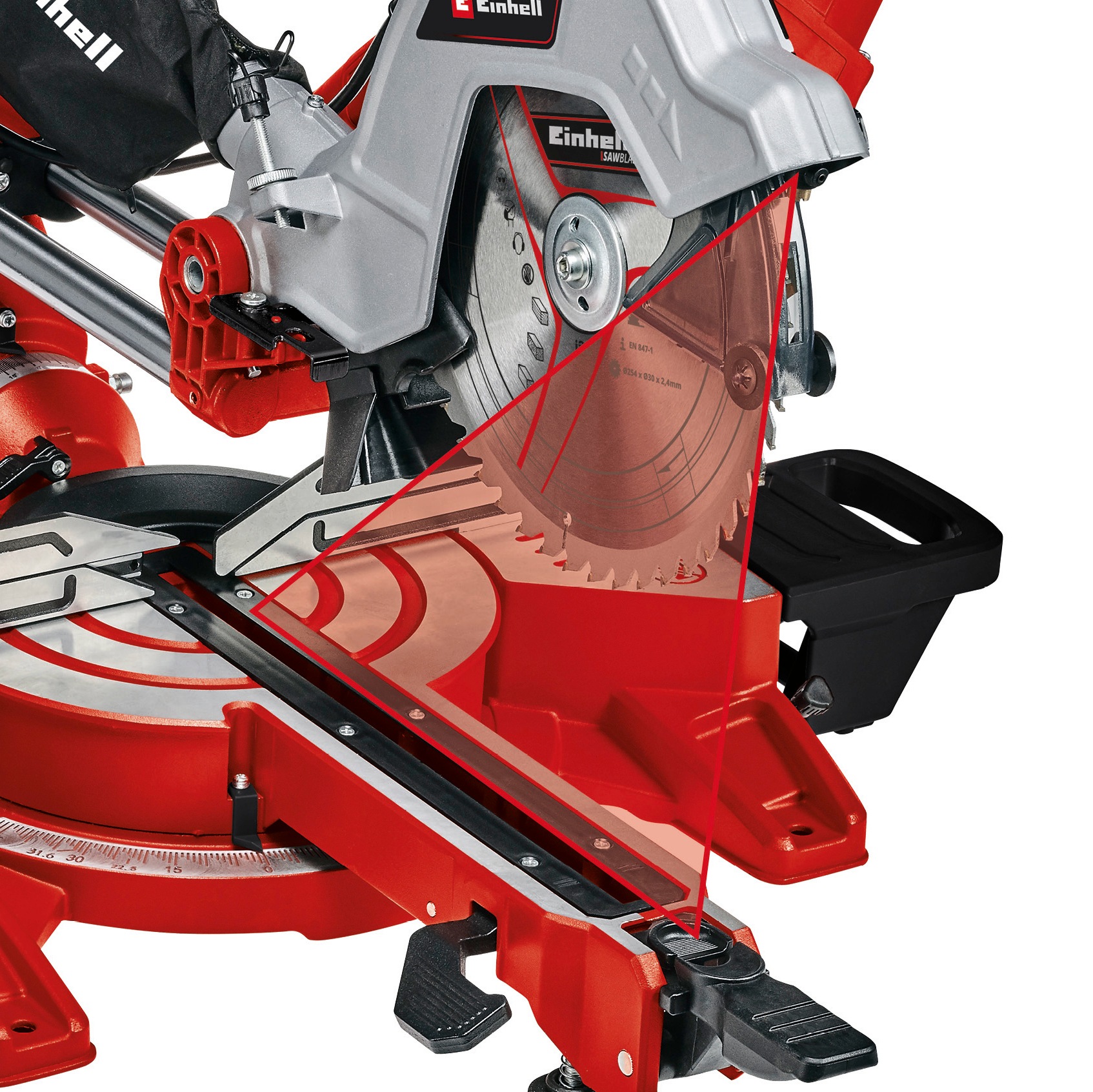 Einhell Zug-, Kapp- und Gehrungssäge »TE-SM 254 Dual«, (1 St.)