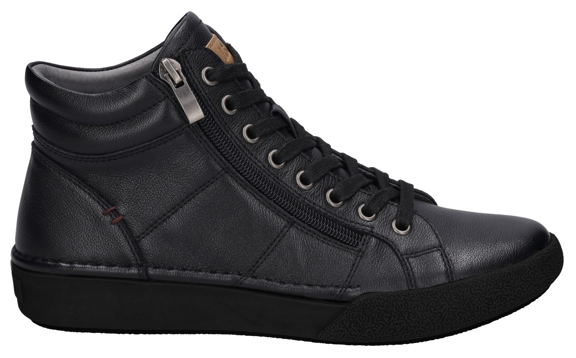 Josef Seibel Sneaker »Claire 11«, Schnürboots, High Top Sneaker, Komfortschuh mit Lederinnensohle