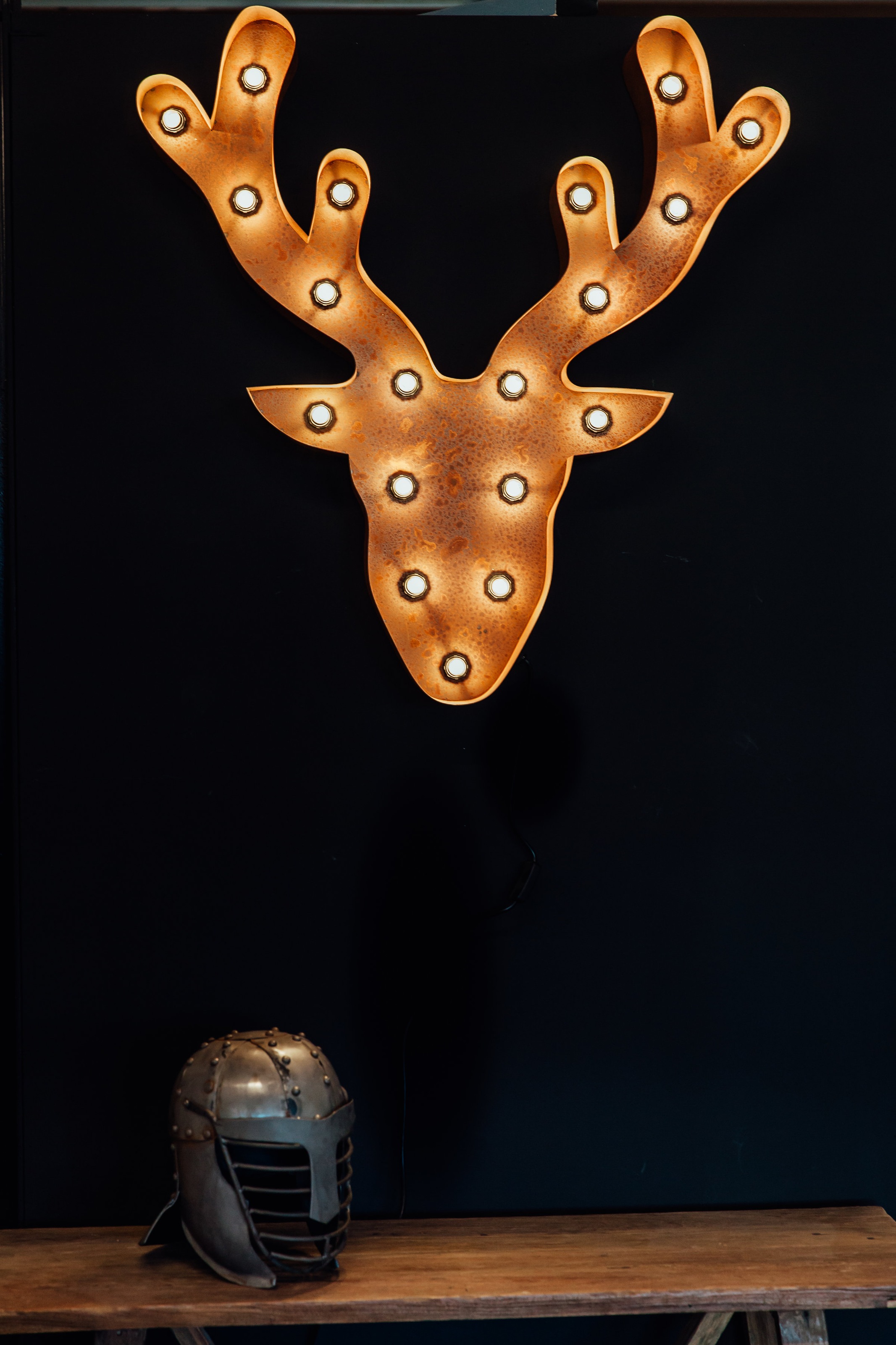 MARQUEE LIGHTS LED Dekolicht »Deer«, 19 flammig-flammig, Wandlampe,  Tischlampe Deer 19 Lichtquellen E14 (exkl.) - 58x61 cm auf Raten bestellen