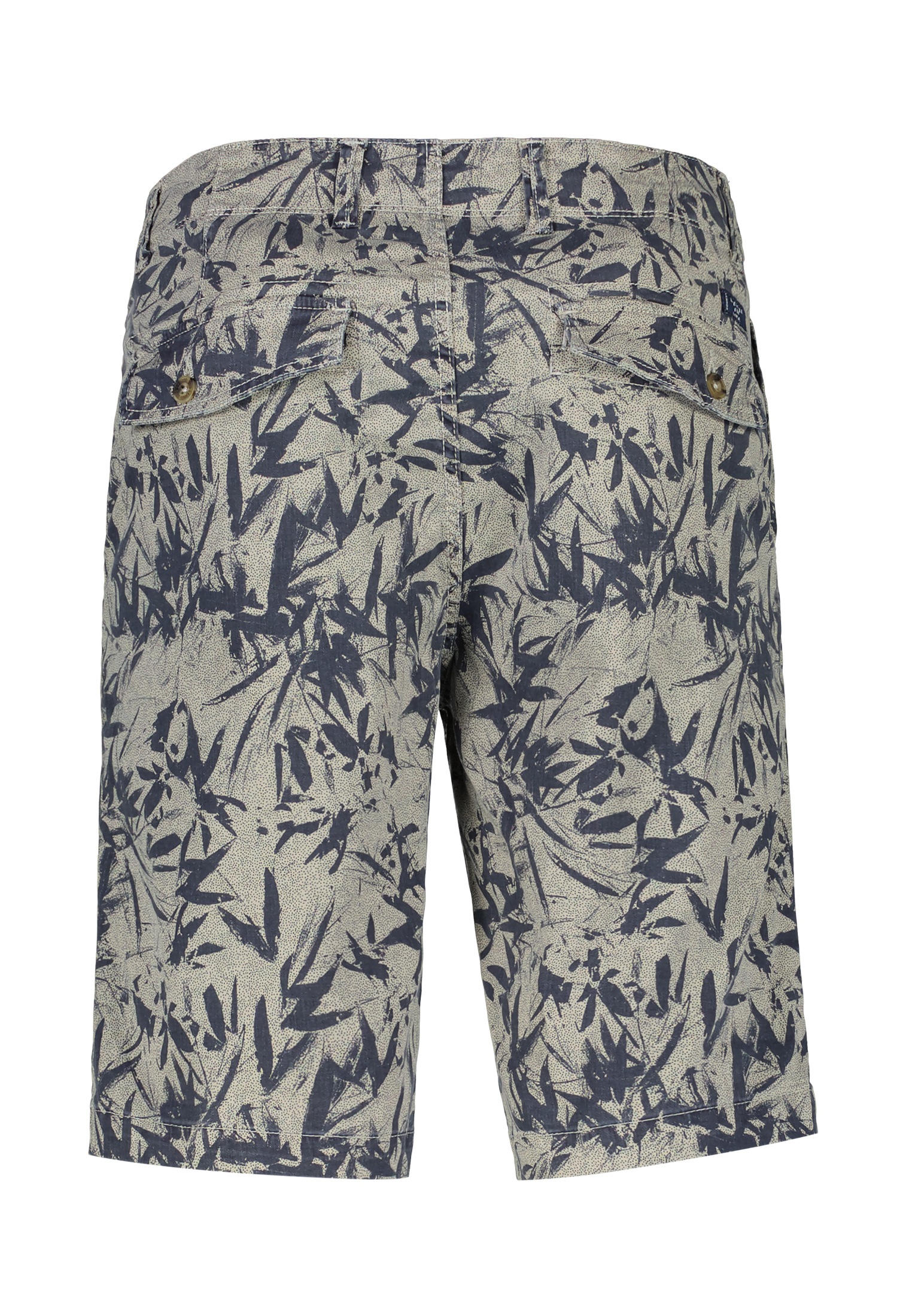 2. Bild von LERROS Chinoshorts »LERROS Chino Bermuda mit floralem Print«