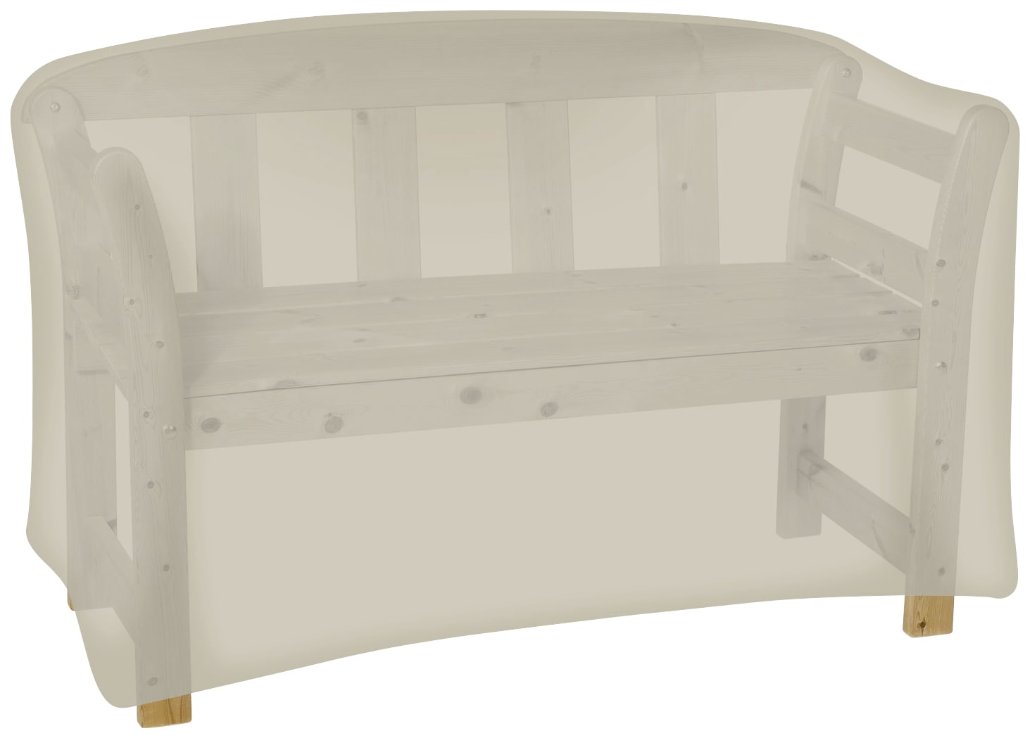 Tepro Abdeckhaube »Universal« für 3-Sitzer Gartenbank