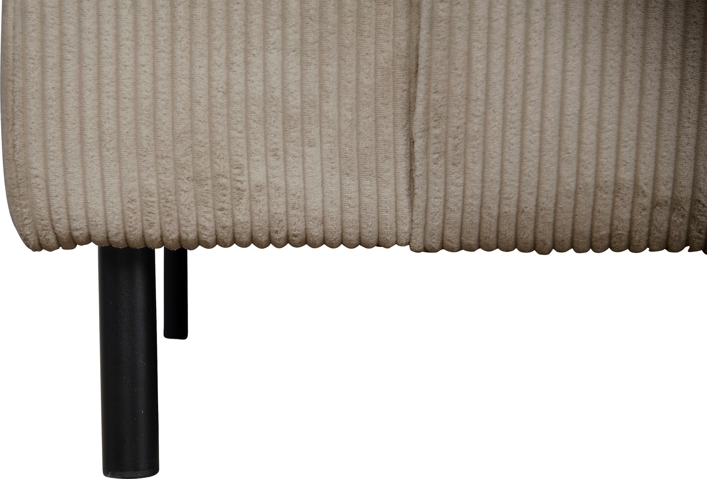 Home affaire Ecksofa »ARROS L-Form mit Wellenunterfederung, Maße B/T/H: 235/163/81 cm«, incl. Zierkissen, mit Recamiere rechts/links bestellbar, auch in Cord