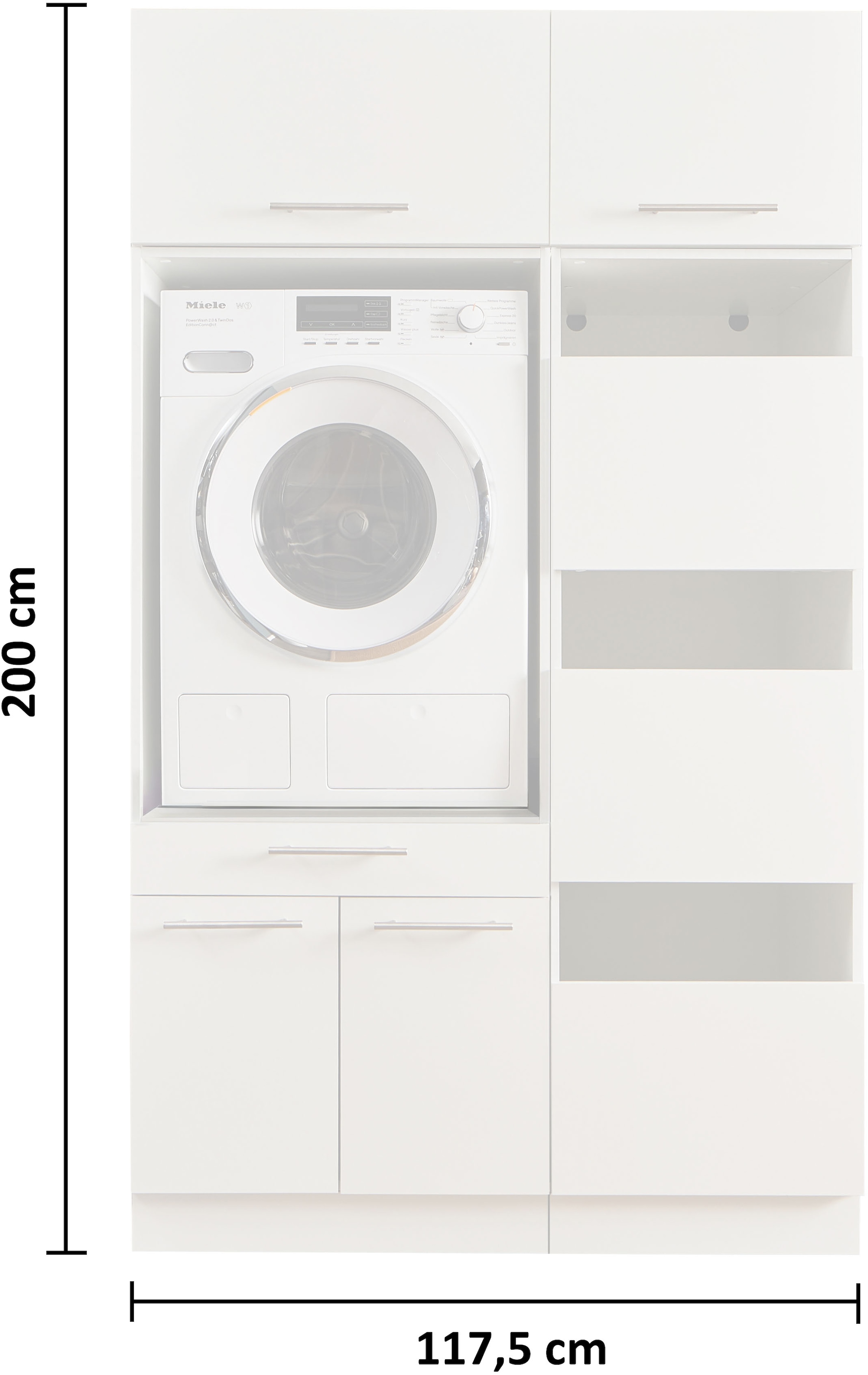 Laundreezy Mehrzweckschrank-Set »LAUNDREEZY LDSK5«