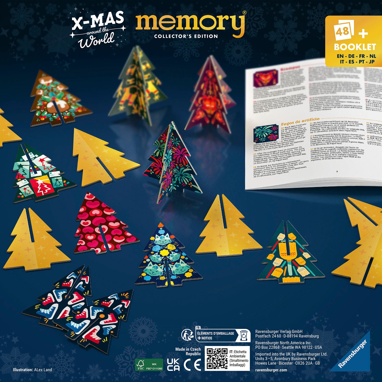 Ravensburger Spiel »memory® Collector's Edition, X-Mas around the World« Made in Europe