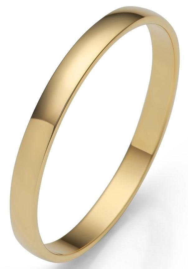 Firetti Trauring »Schmuck Geschenk Gold Hochzeit Ehering Trauring "LIEBE"«, Made in Germany, wahlweise mit oder ohne Brillant