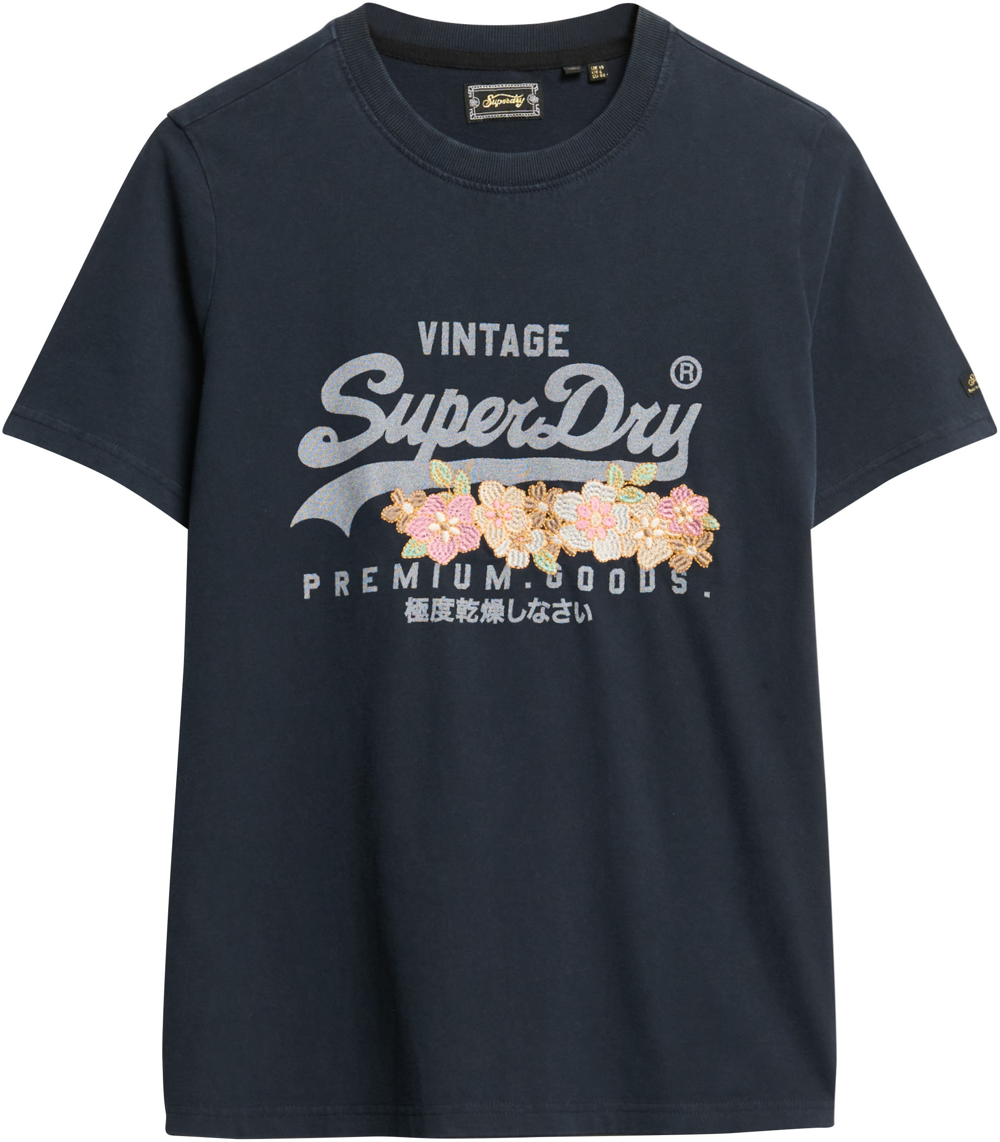 Superdry Print-Shirt »VINTAGE VL PREM G FLORAL TEE«