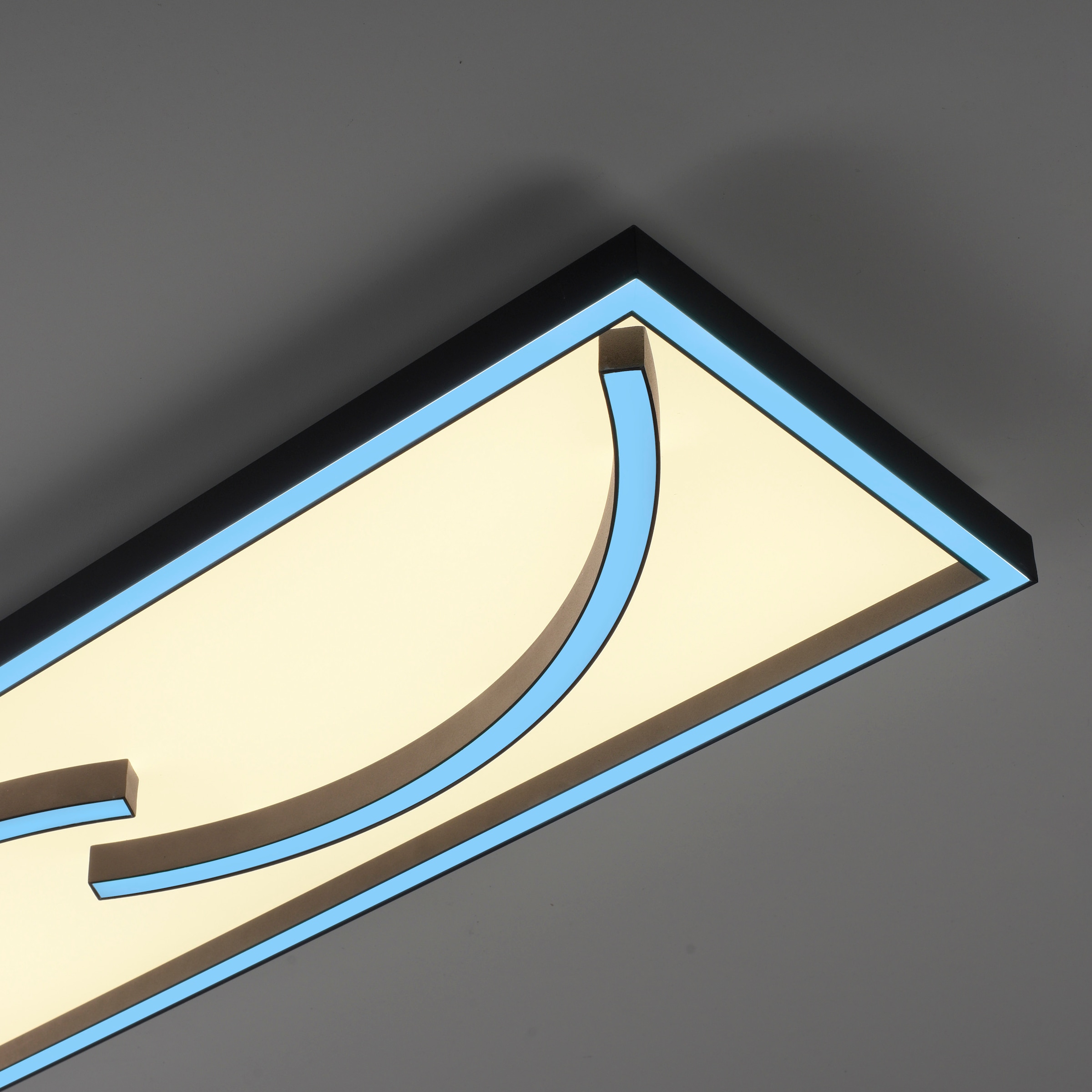 Paul Neuhaus Deckenleuchte »SERPENT«, 2 flammig, Leuchtmittel LED-Board-LED-Board | LED fest integriert-LED fest integriert, LED, CCT - über Fernbedienung, RGB-Rainbow, dimmbar, Funk inkl.