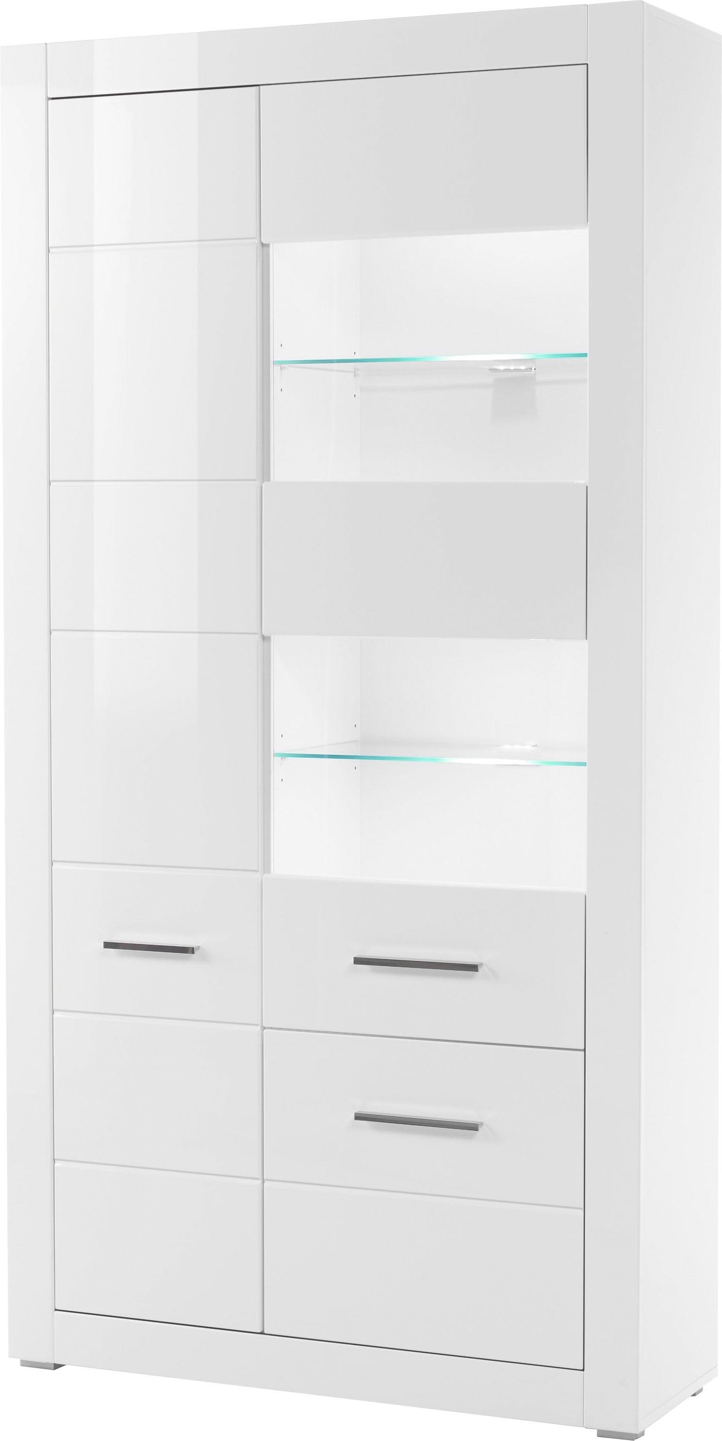 INOSIGN Vitrine »BIANCO«, Höhe 198 cm auf Raten bestellen