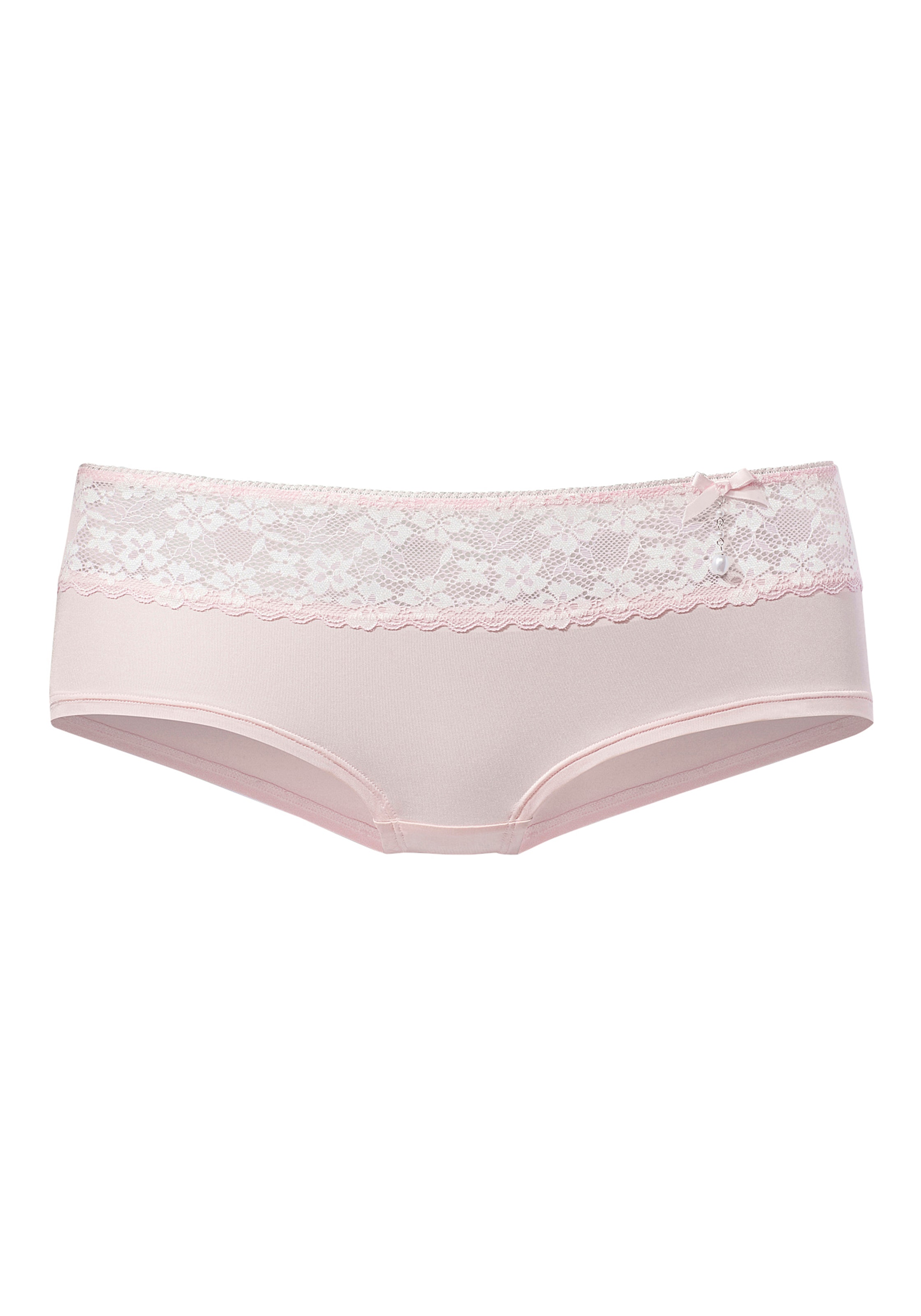 Online-Shop LASCANA bestellen extravagantem mit Perlenaccessoire Panty, im