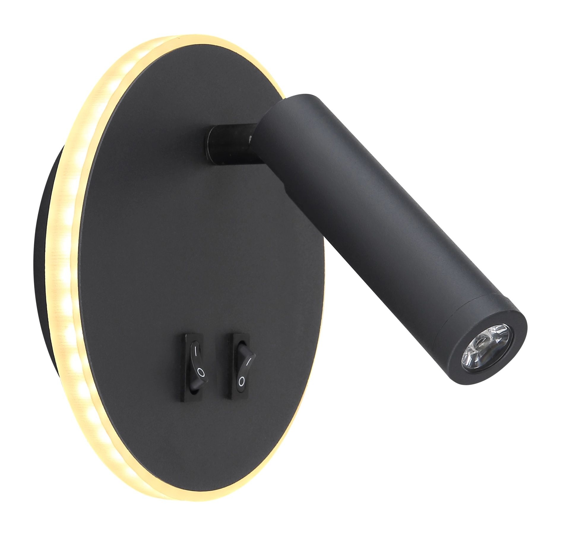 GLOBO LIGHTING LED Wandleuchte »MANY«, Leuchtmittel LED-Modul | LED fest integriert, Wandlampe, 2 Schalter, getrennt schaltbar, Wohnbereich, Flur