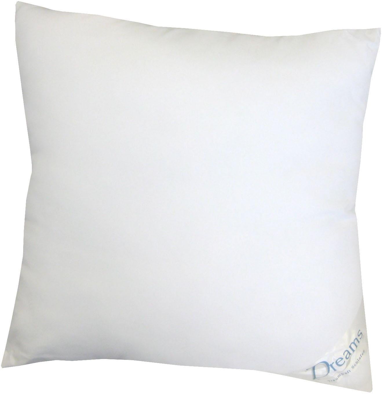 Dreams Microfaserkissen »Superflausch, Kissen in 40x80, 80x80 und weiteren Größen«, Füllung: 100% Polyester, Bezug: 100% Polyester, (1 St.), Für Hausstauballergiker geeignet.