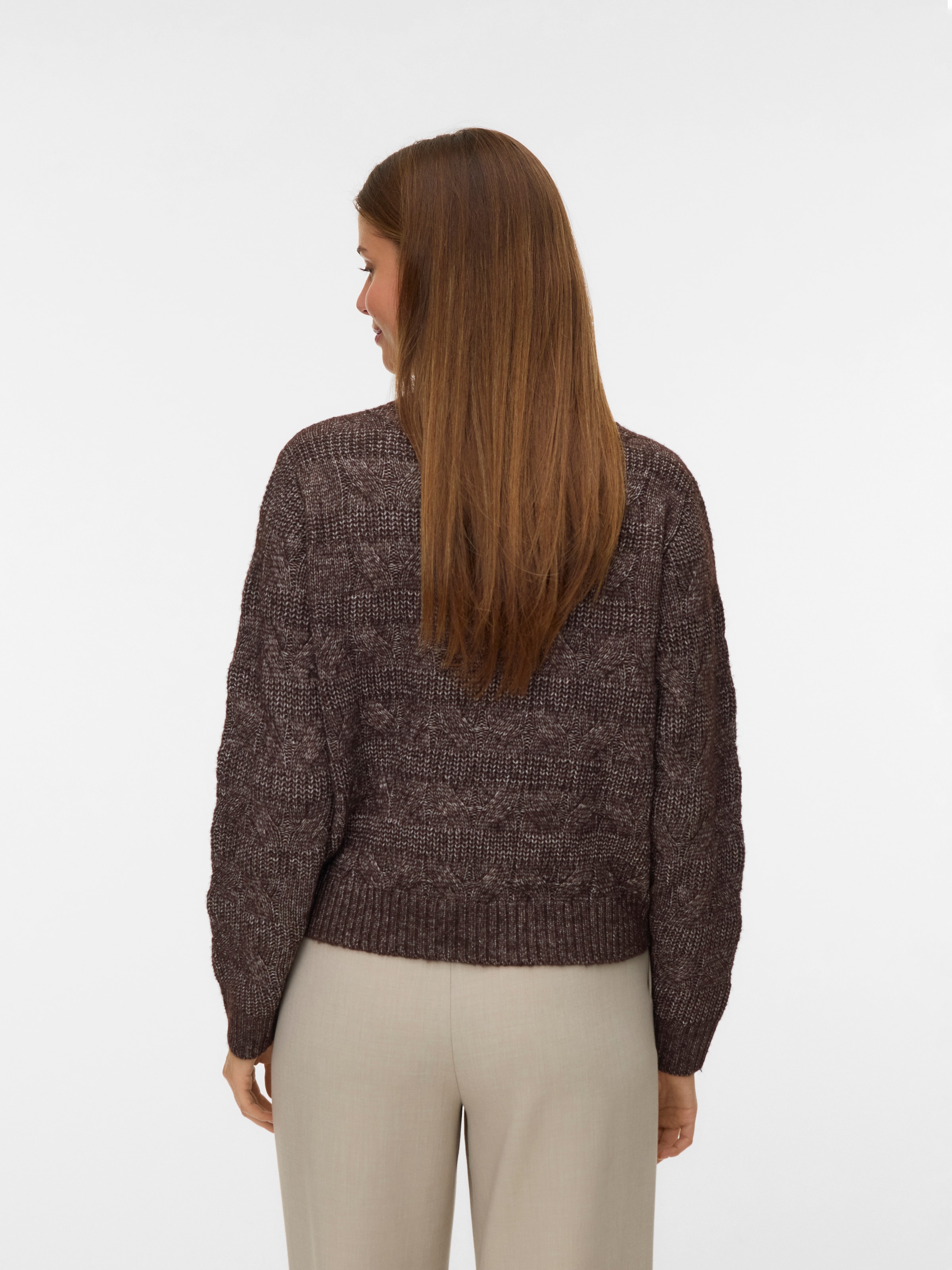 Vero Moda Strickpullover »VMVIRGO LS HIGHNECK PULLOVER BF«