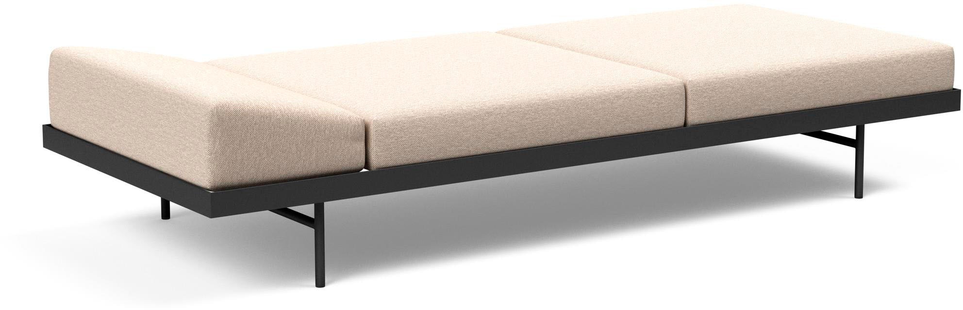 INNOVATION LIVING ™ Relaxliege »Puri Designcouch, innovativ und elegant, Solitärmöbel, Daybed«, Daybed mit integrierter Holzablage, hoher Sitz- und Liegekomfort