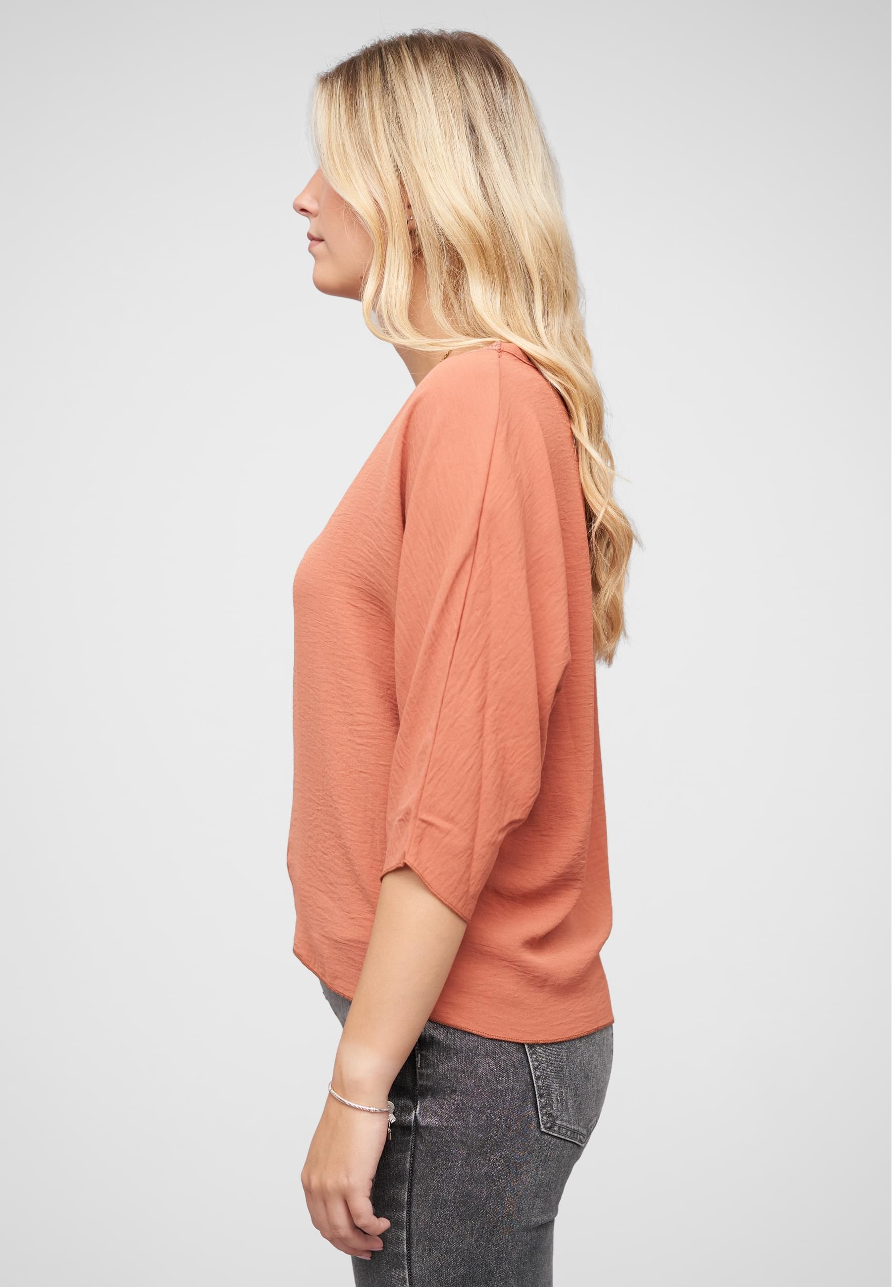 CLOUD 5IVE Klassische Bluse »CLOUD 5IVE Cloud5ive V-Neck Bluse«