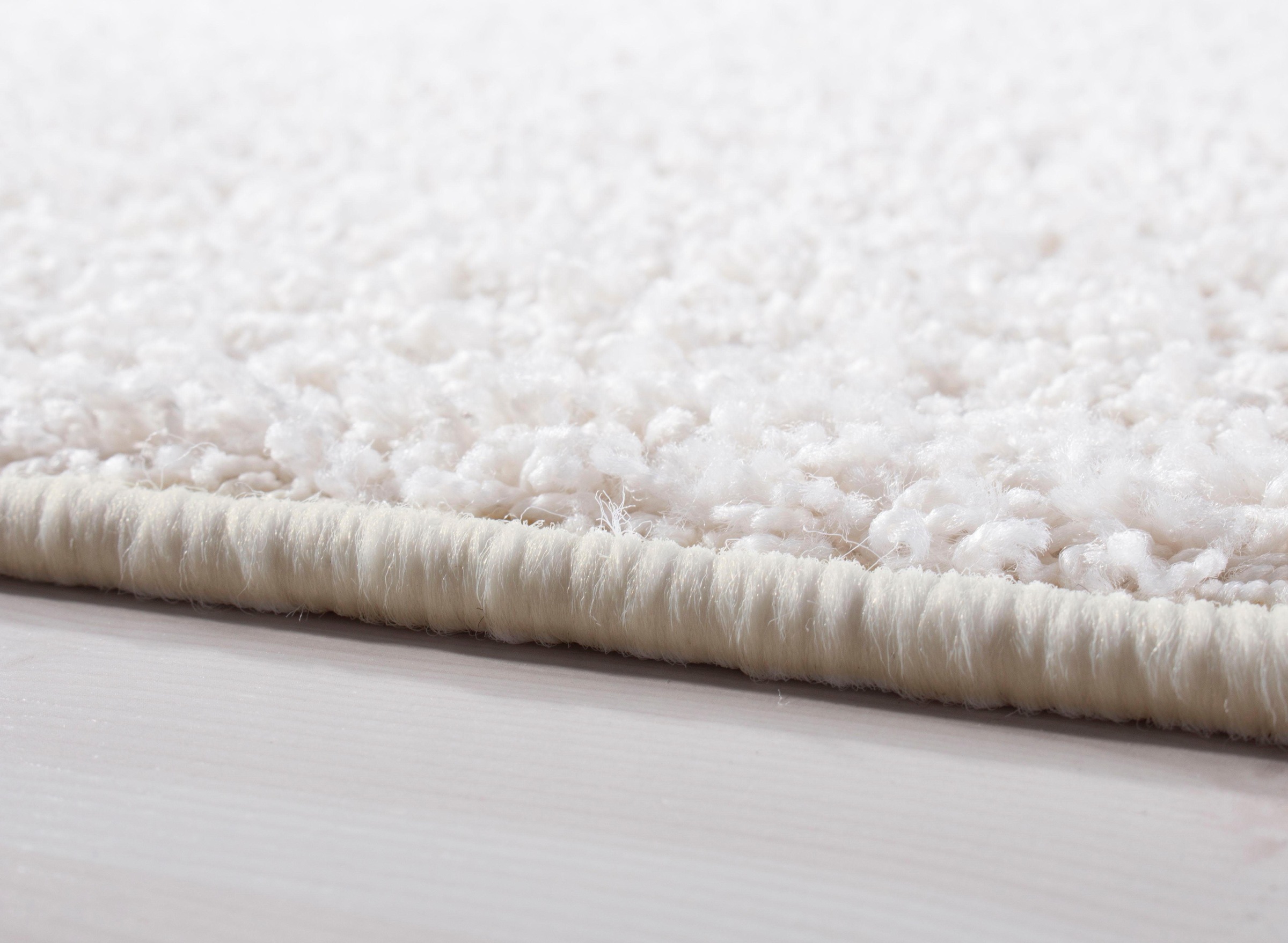 Andiamo Läufer »Shaggy uni«, rechteckig, 15 mm Höhe, Teppich-Läufer, Uni-Farben, ideal im Flur & Schlafzimmer