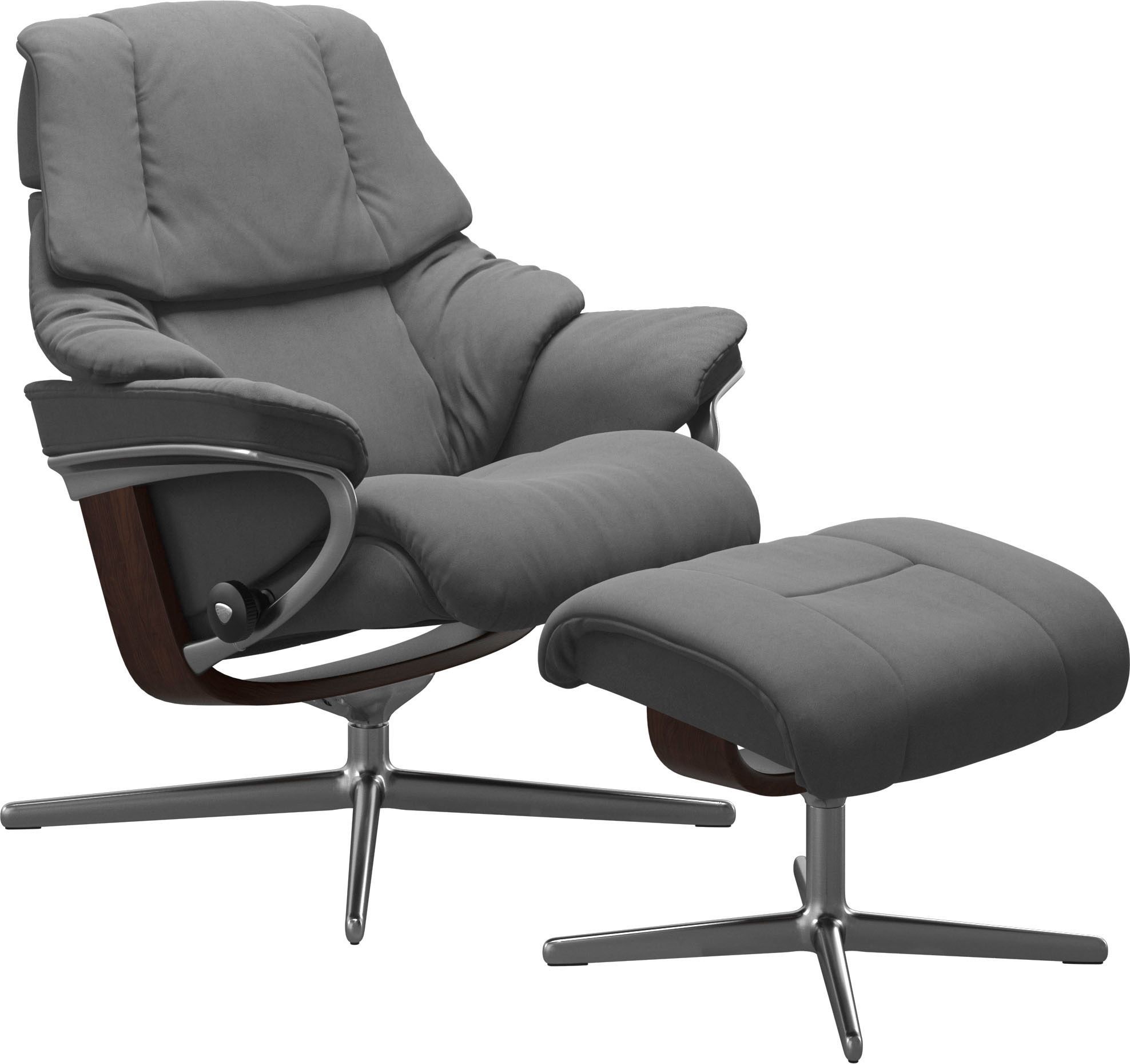 Stressless® Relaxsessel »Reno«, mit Cross Base, Größe S, M & L, Holzakzent günstig online kaufen
