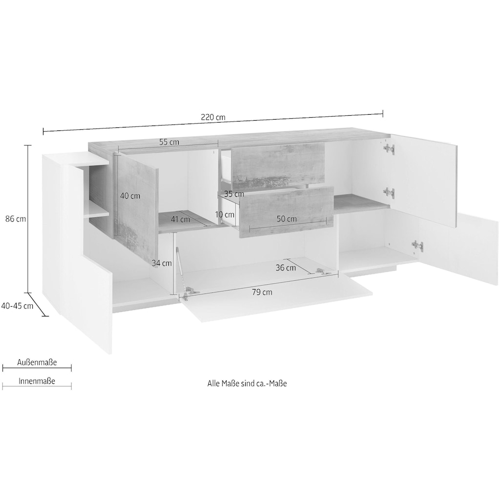 INOSIGN Sideboard »Coro«