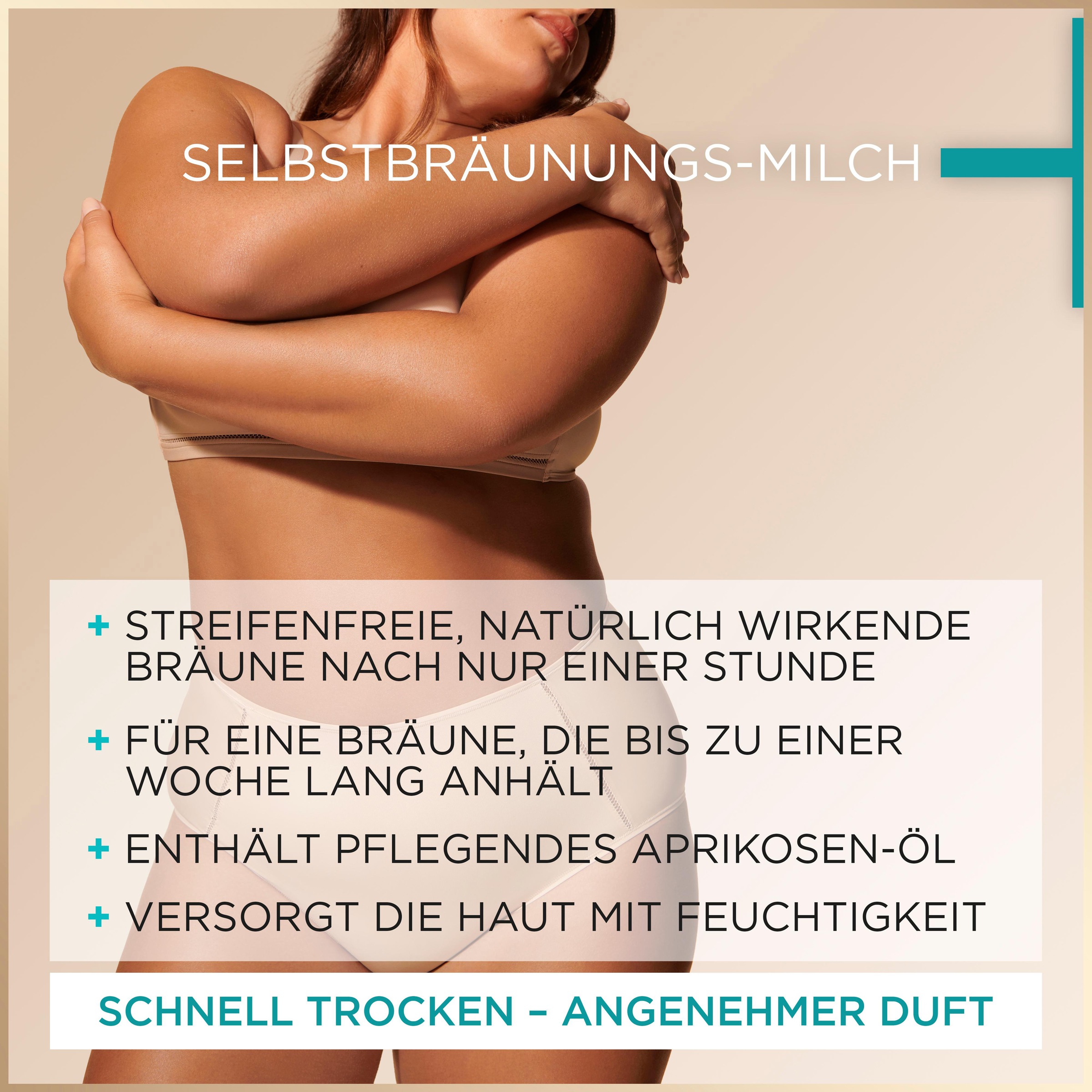 GARNIER Selbstbräunungsmilch »Garnier Ambre Solaire Natural Bronzer Selbstbräunungs-Milch«