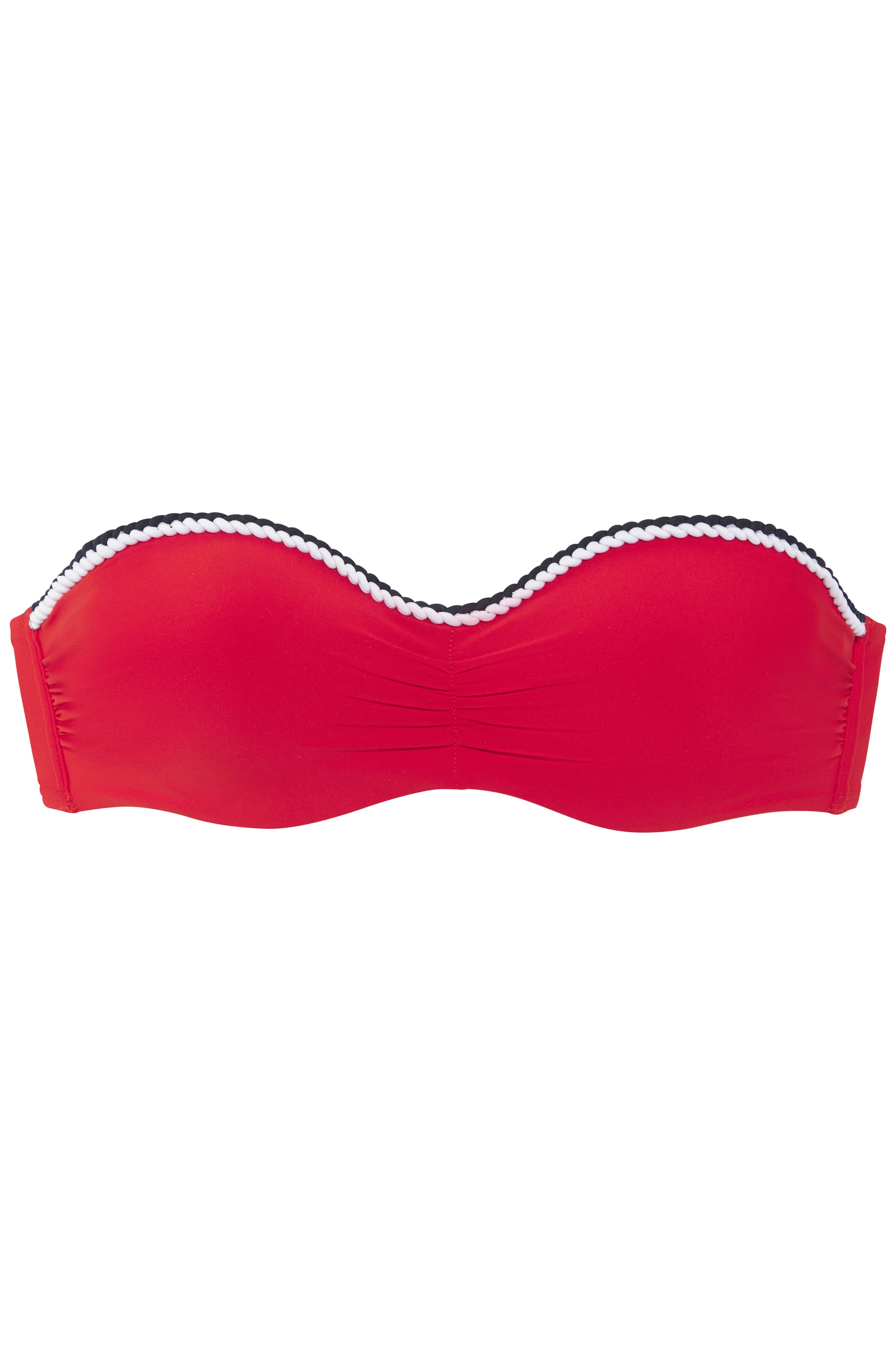 s.Oliver Bügel-Bandeau-Bikini-Top »Junis«, mit geflochtenen Details