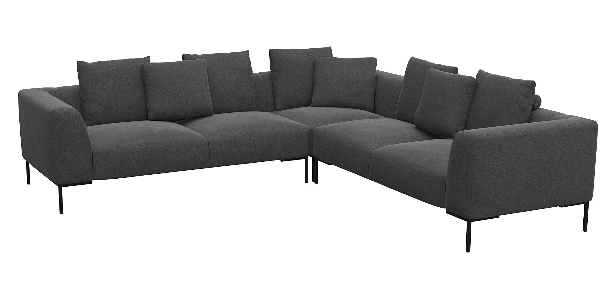 FLEXLUX Ecksofa "Sava, gleichschenklig, bequem mit hohem Sitzkomfort", Tasc günstig online kaufen