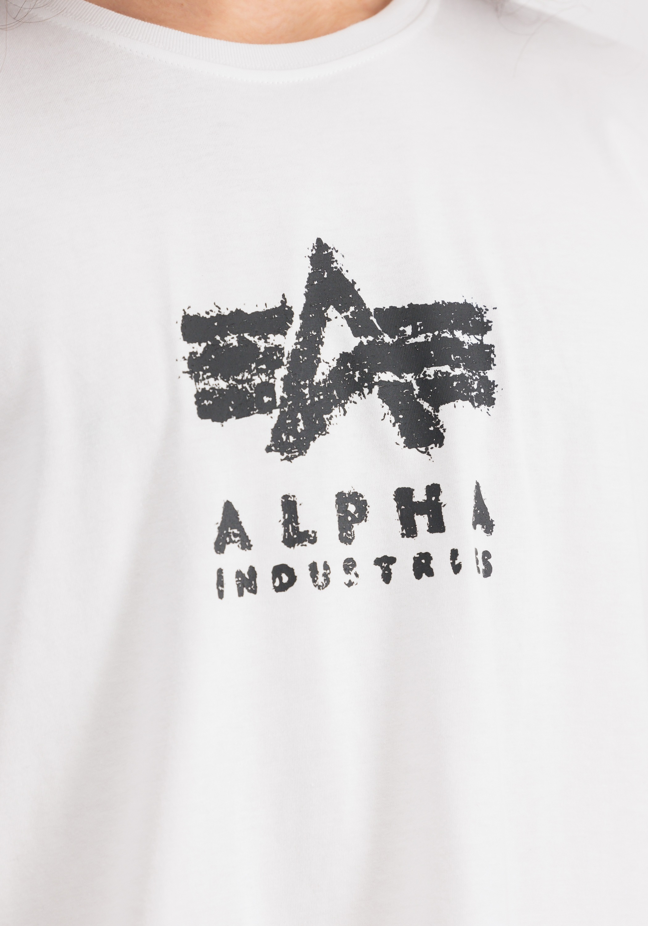 Alpha Industries T-Shirt »Alpha Industries Men - T-Shirts Grunge Logo T-Shirt«