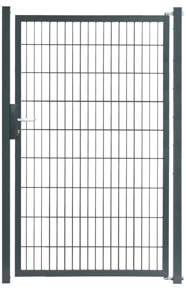 KRAUS Zauneinzeltür »Kombitor«, BxH: 99,2x180 cm, Komplett inkl. Torpfosten 6x6 cm