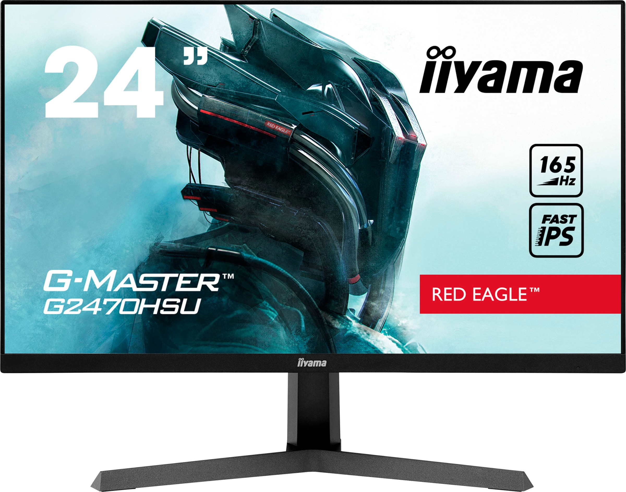 Iiyama Gaming-Monitor »G-MASTER G2470HSU-B1«, 61 cm/24 Zoll, 1920 x 1080 px, Full HD, 0,8 ms Reaktionszeit, 165 Hz