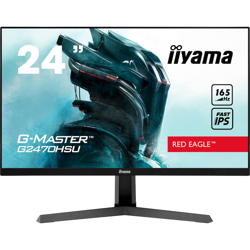 Iiyama Gaming-Monitor »G-MASTER G2470HSU-B1«, 61 cm/24 Zoll, 1920 x 1080 px, Full HD, 0,8 ms Reaktionszeit, 165 Hz