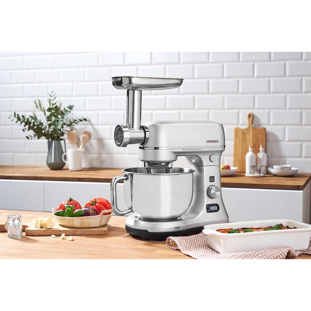 Gastroback Küchenmaschine »40977 Design Advanced Digital«, 600 W, 5 l Schüssel