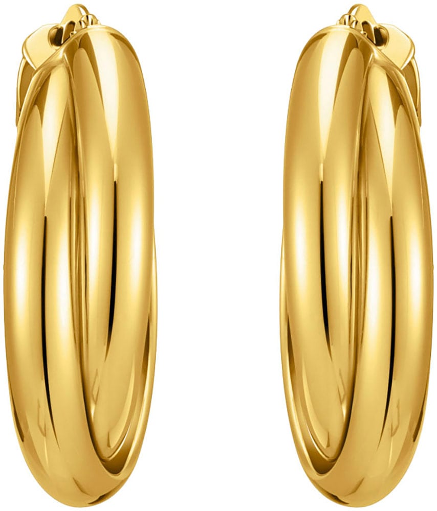 THOMAS SABO Paar Creolen »Schmuck Silber 925 Ohrringe verschlungenes Design, CR738-001 CR738-413«