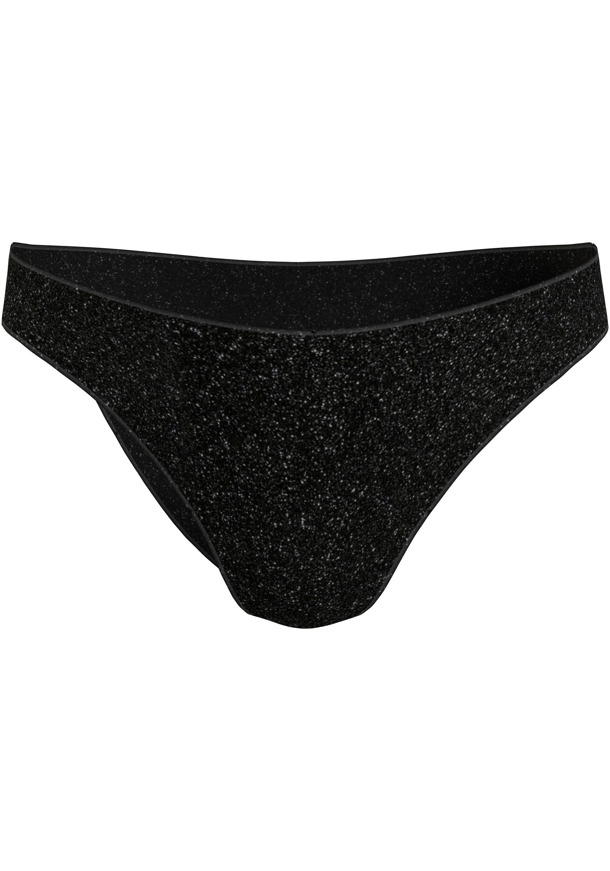 Calvin Klein Swimwear Bikini-Hose »BIKINI«, in glitzernder Optik