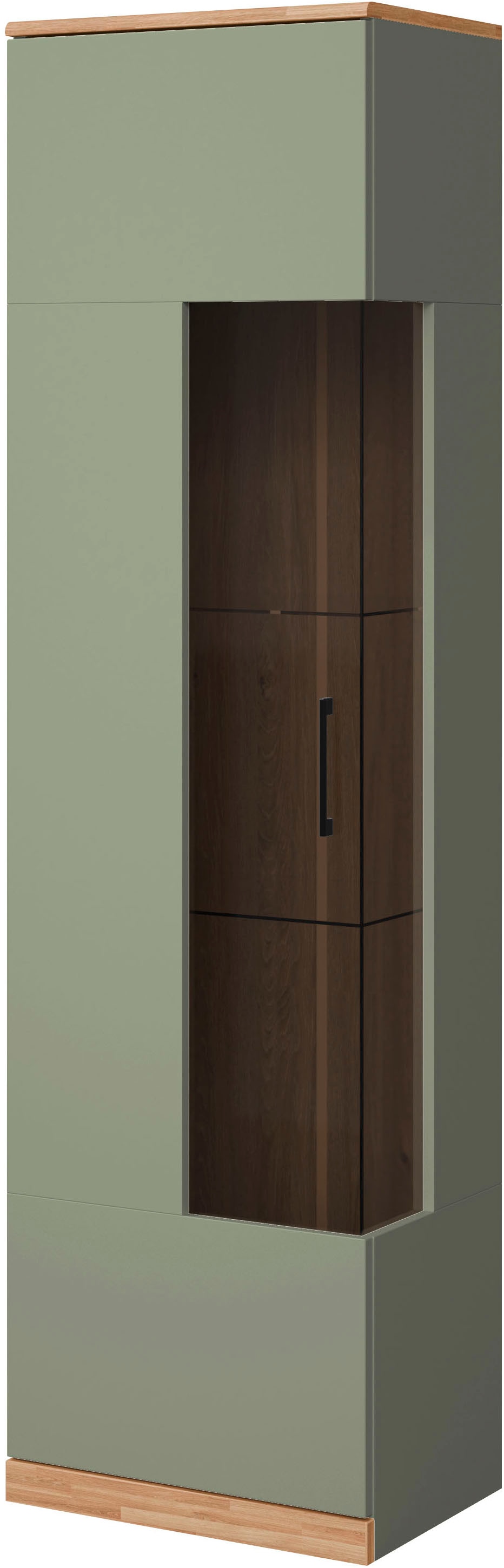 Home affaire Vitrine »Ribe,180cm hoch,5 Fächer,2 Glasböden variabel einsetz günstig online kaufen