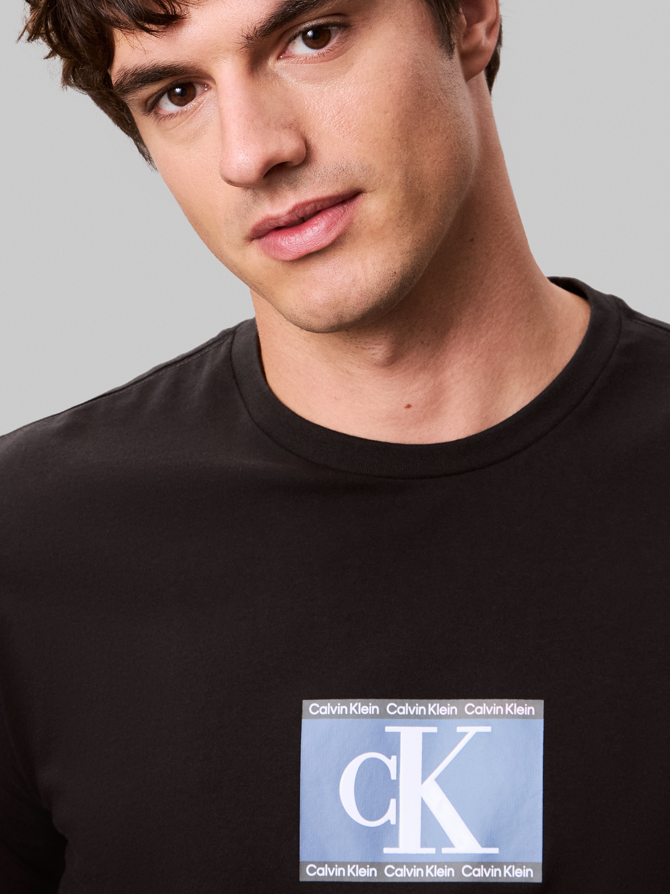 Calvin Klein T-Shirt »SS 30s E SPRTSWR 3 G«, mit Logo-Print