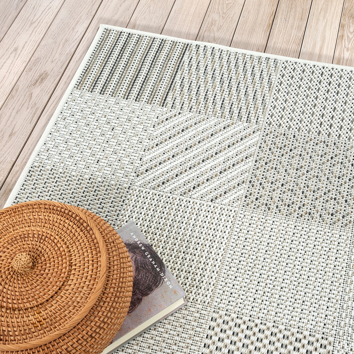 the carpet Teppich »Lagos«, rechteckig, 5 mm Höhe, moderner robuster In und Outdoor Teppich