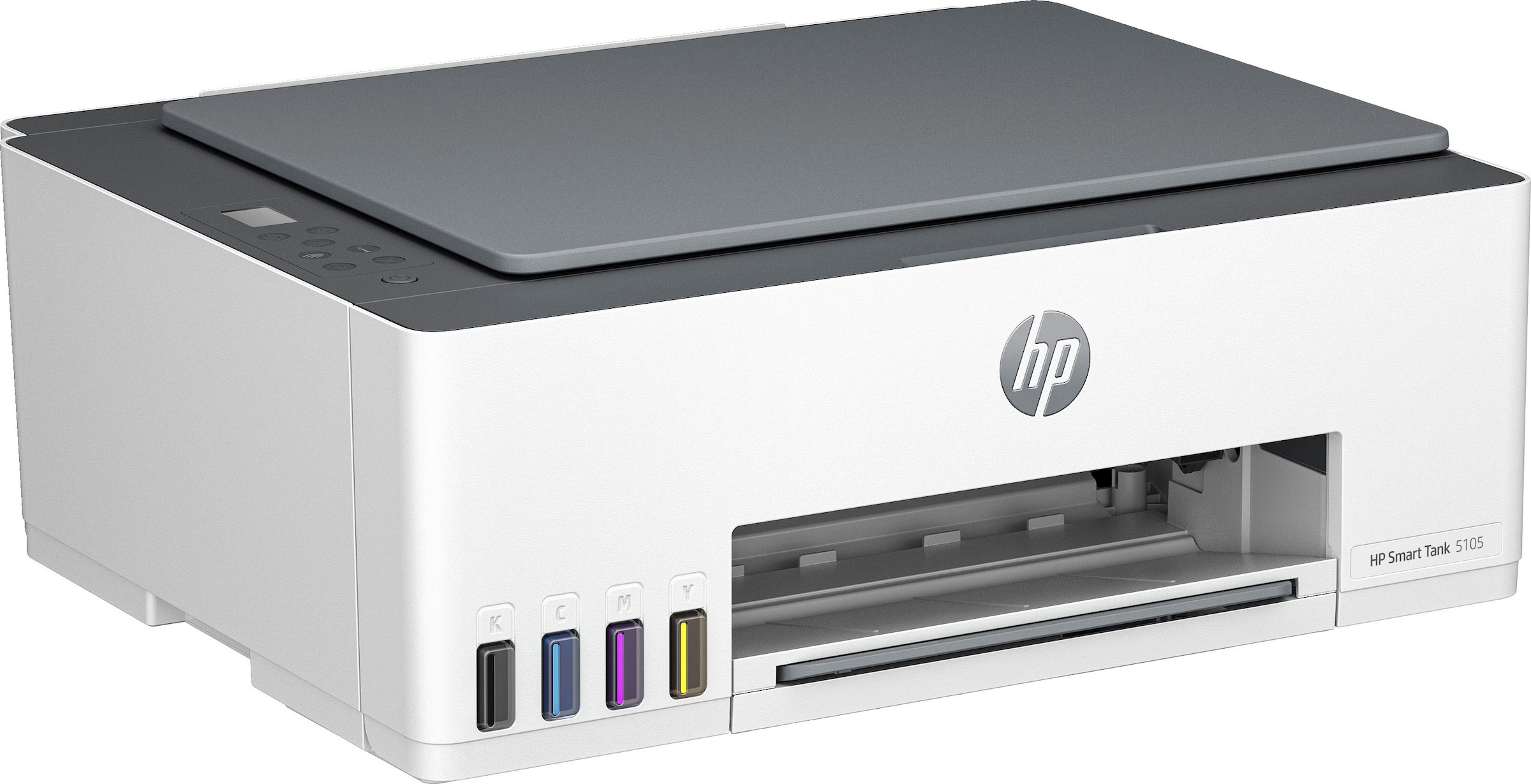 HP Multifunktionsdrucker »Smart Tank 5105 All-in-One-Drucker«, kompromisslose Qualität und bis zu 3 Jahre Tinte im Lieferumfang