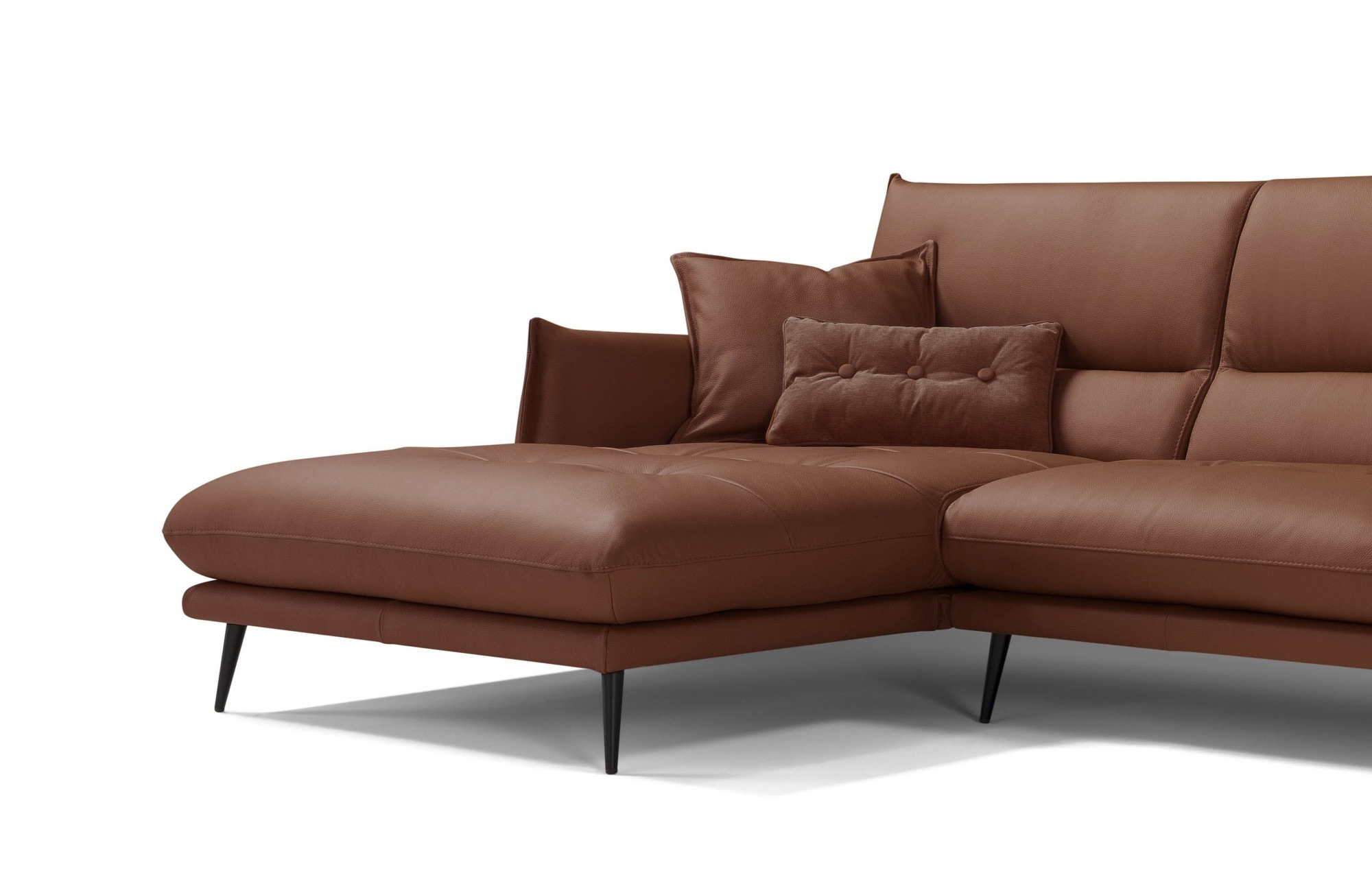 Egoitaliano Ecksofa »FUNNY, hochwertiges & aktuelles Design, bequeme Rücken günstig online kaufen