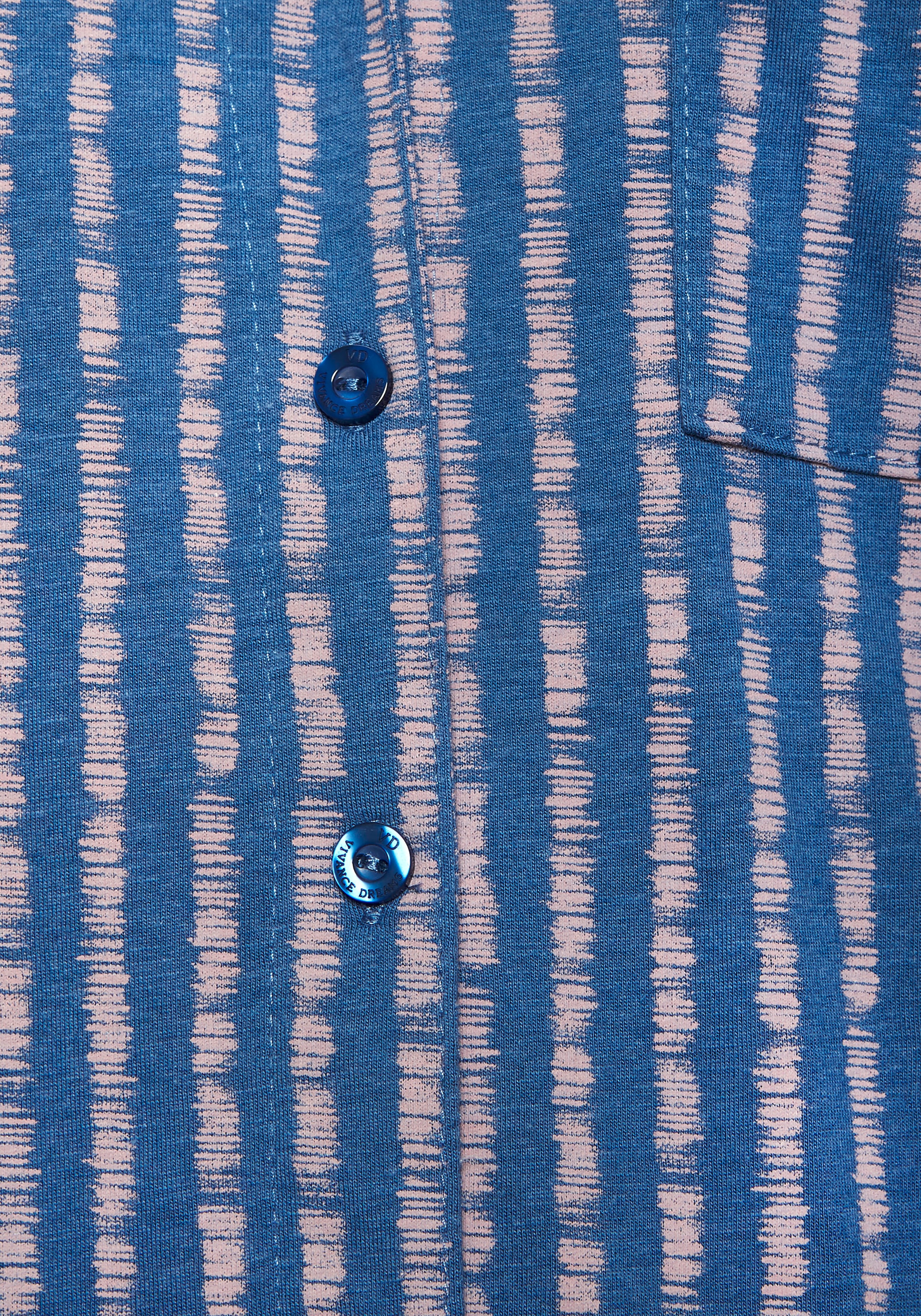 Vivance Dreams Pyjamaoberteil 1-teilig,  mit schönem Allover-Muster