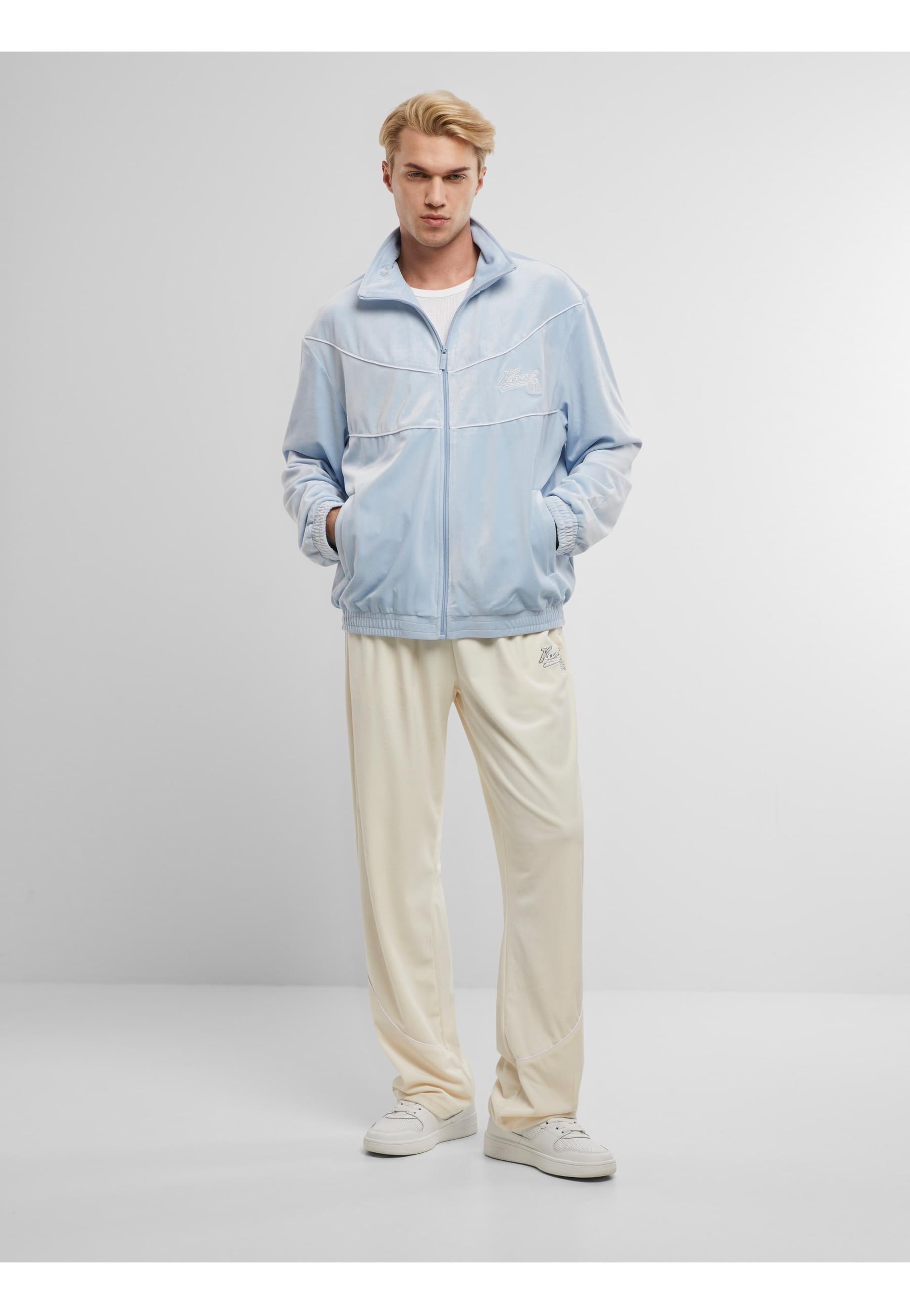 Karl Kani Trainingsjacke »Karl Kani KM251-011-1 Sport Patch Essential Trackjacket« 1 Stk. tlg. ohne Kapuze