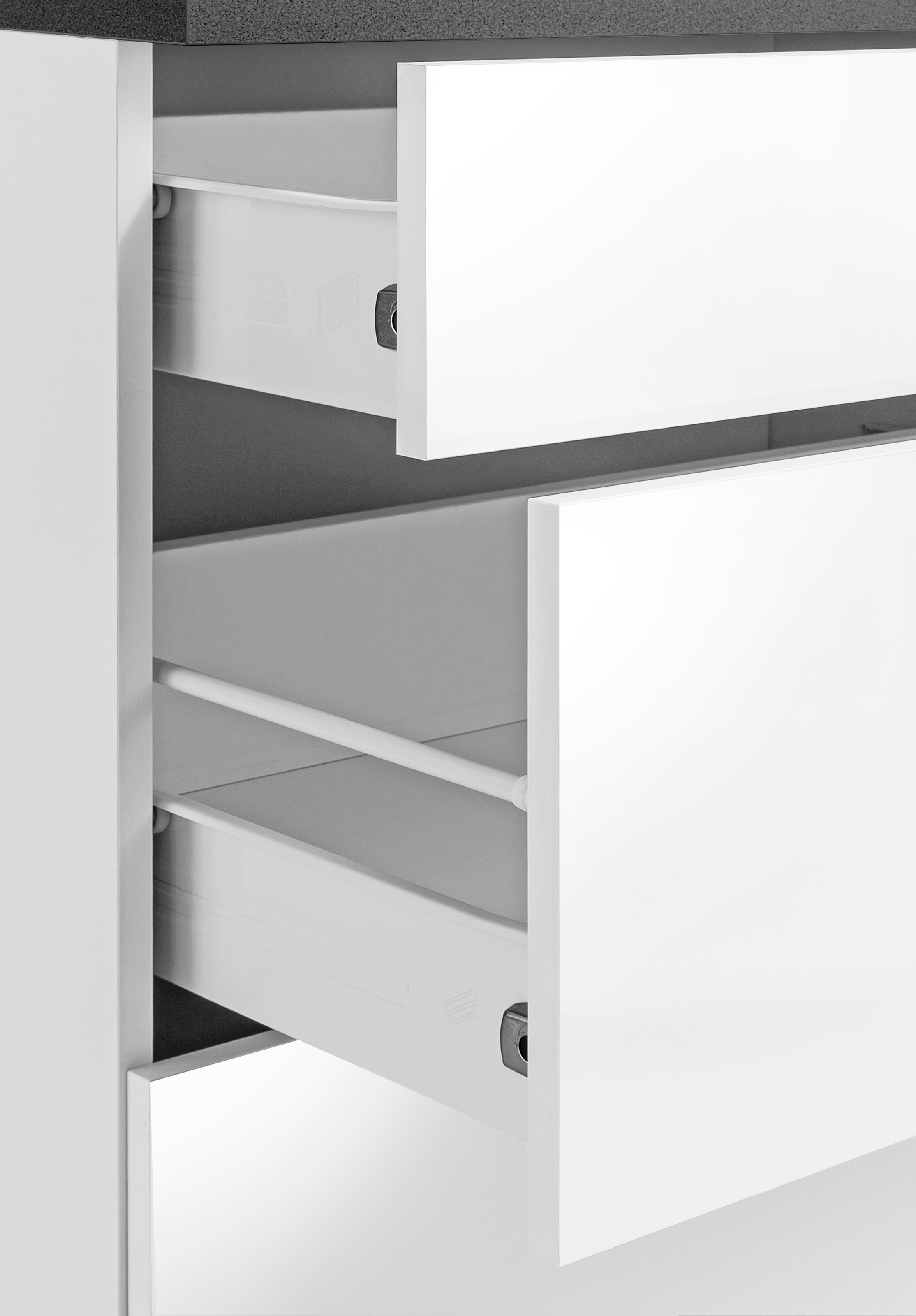 wiho Küchen Unterschrank »Cali«, 90 cm breit, mit 2 großen Auszügen