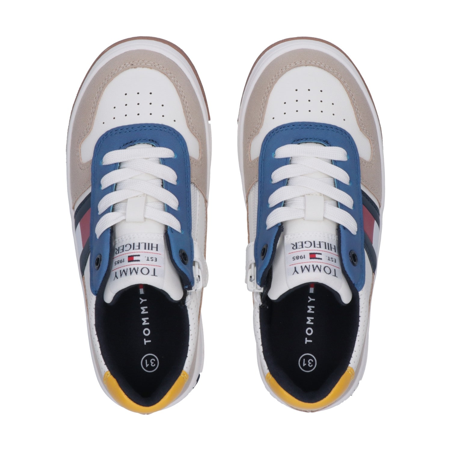 Tommy Hilfiger Sneaker, Retro Sneaker, Freizeitschuh mit Reißverschluss