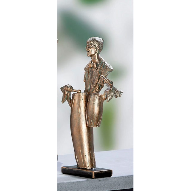 GILDE Dekofigur »Skulptur Trommelspieler« auf Raten kaufen